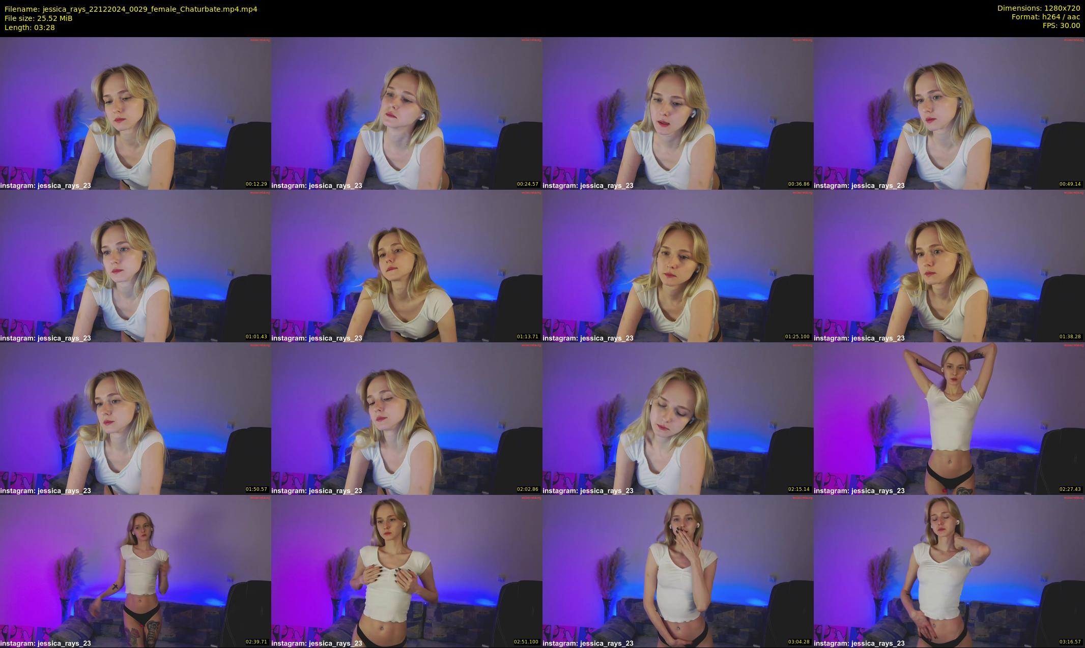 jessica_rays — 4 minute Chaturbate couple cam show recording, 720p, Dec 22, 2024