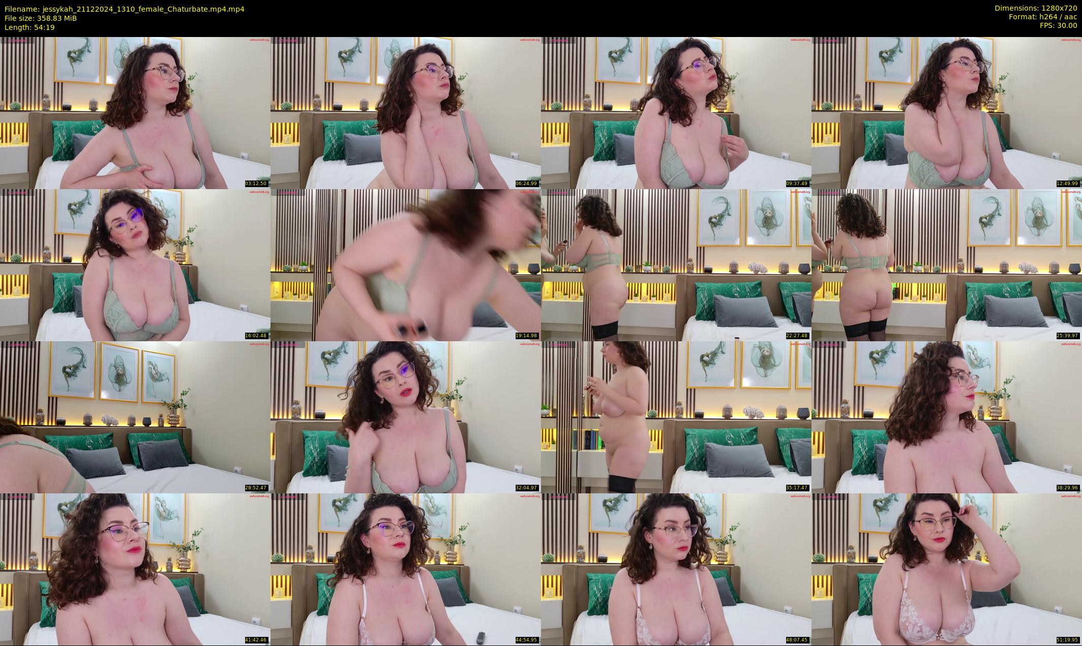 jessykah — 55 minute Chaturbate female cam show recording, 720p, Dec 21, 2024
