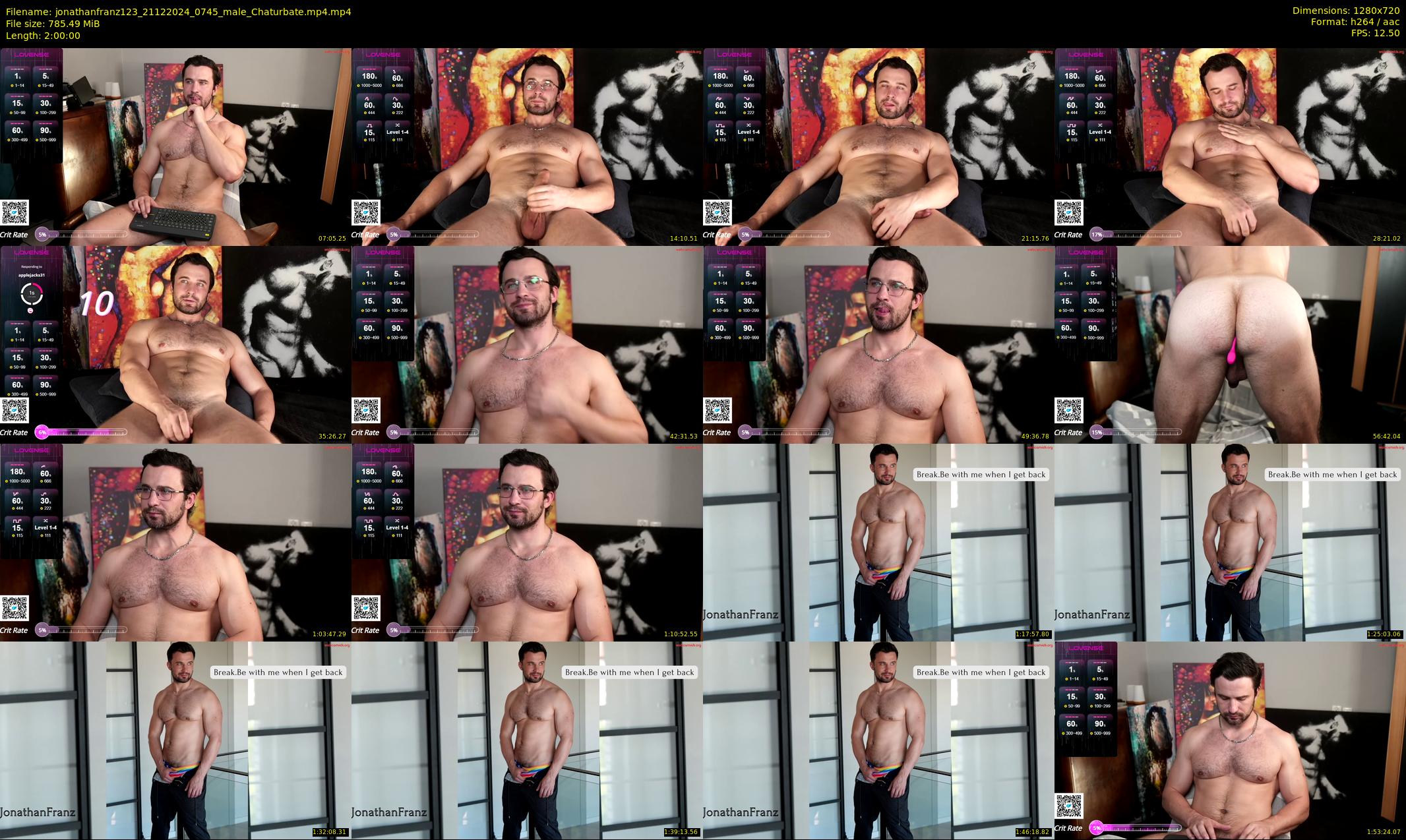 jonathanfranz123 — 120 minute Chaturbate male cam show recording, 720p, Dec 21, 2024