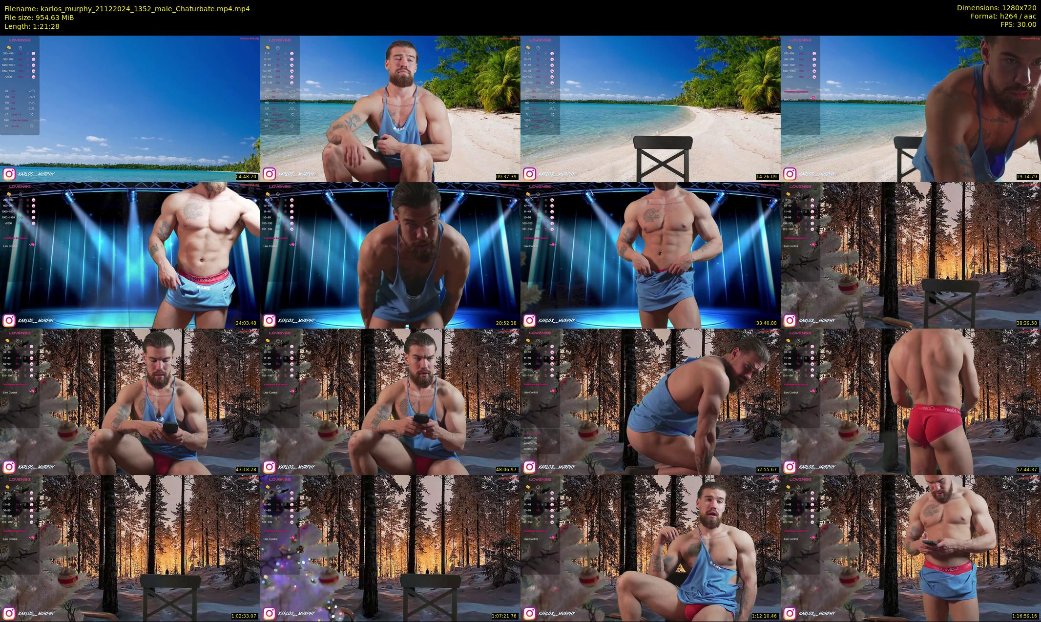 karlos_murphy — 82 minute Chaturbate male cam show recording, 720p, Dec 21, 2024