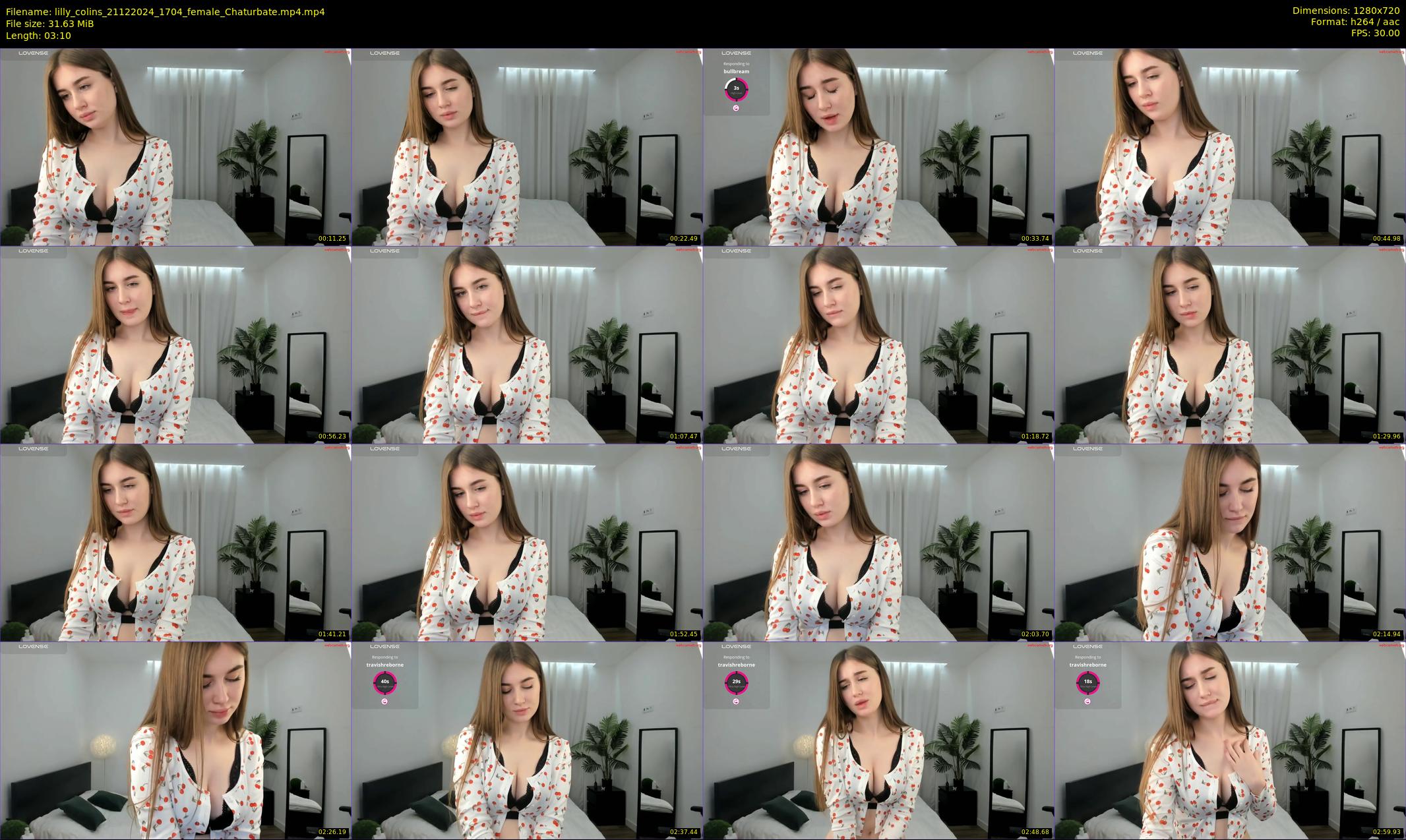 lilly_colins — 4 minute Chaturbate female cam show recording, 720p, Dec 21, 2024