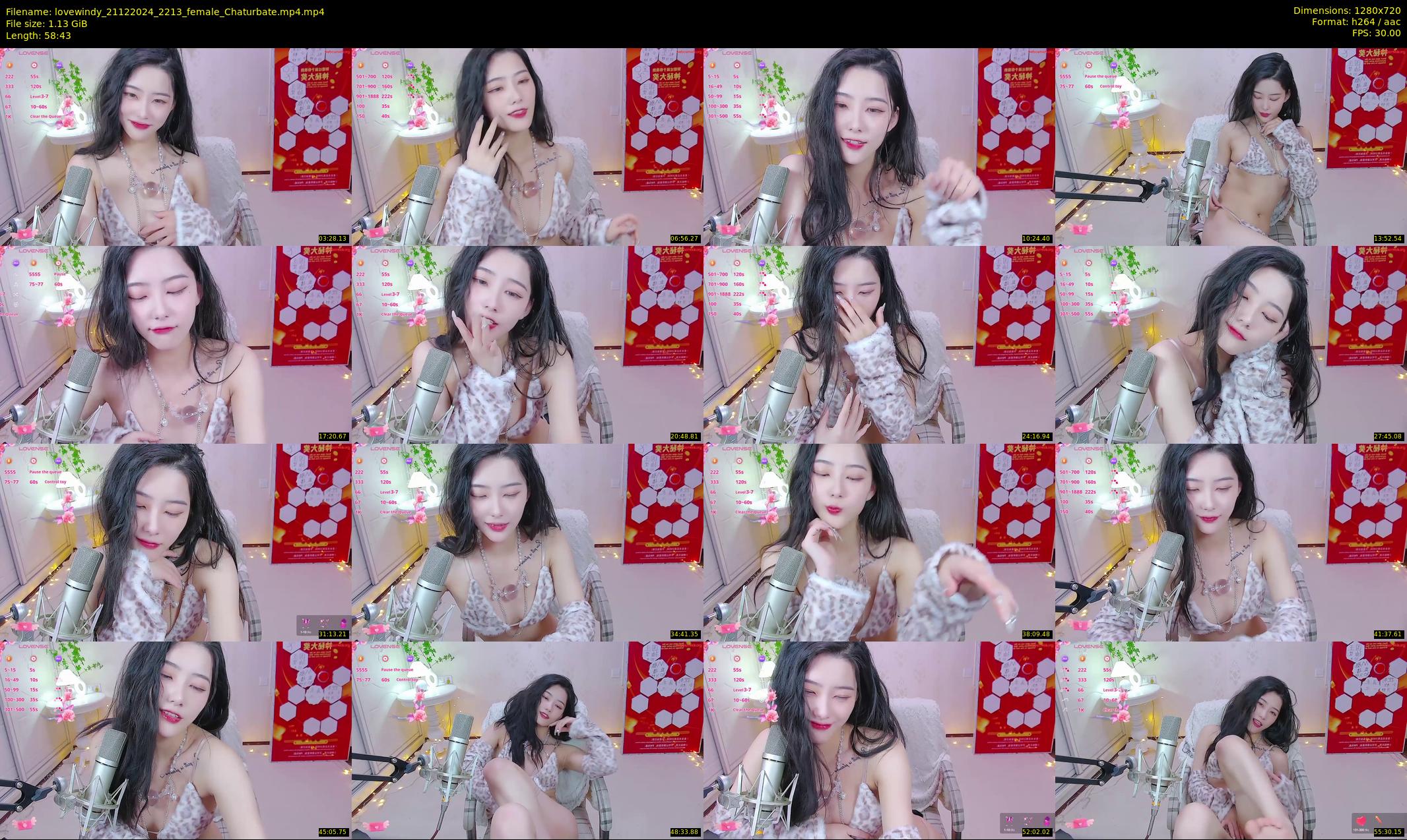 lovewindy — 59 minute Chaturbate female cam show recording, 720p, Dec 21, 2024