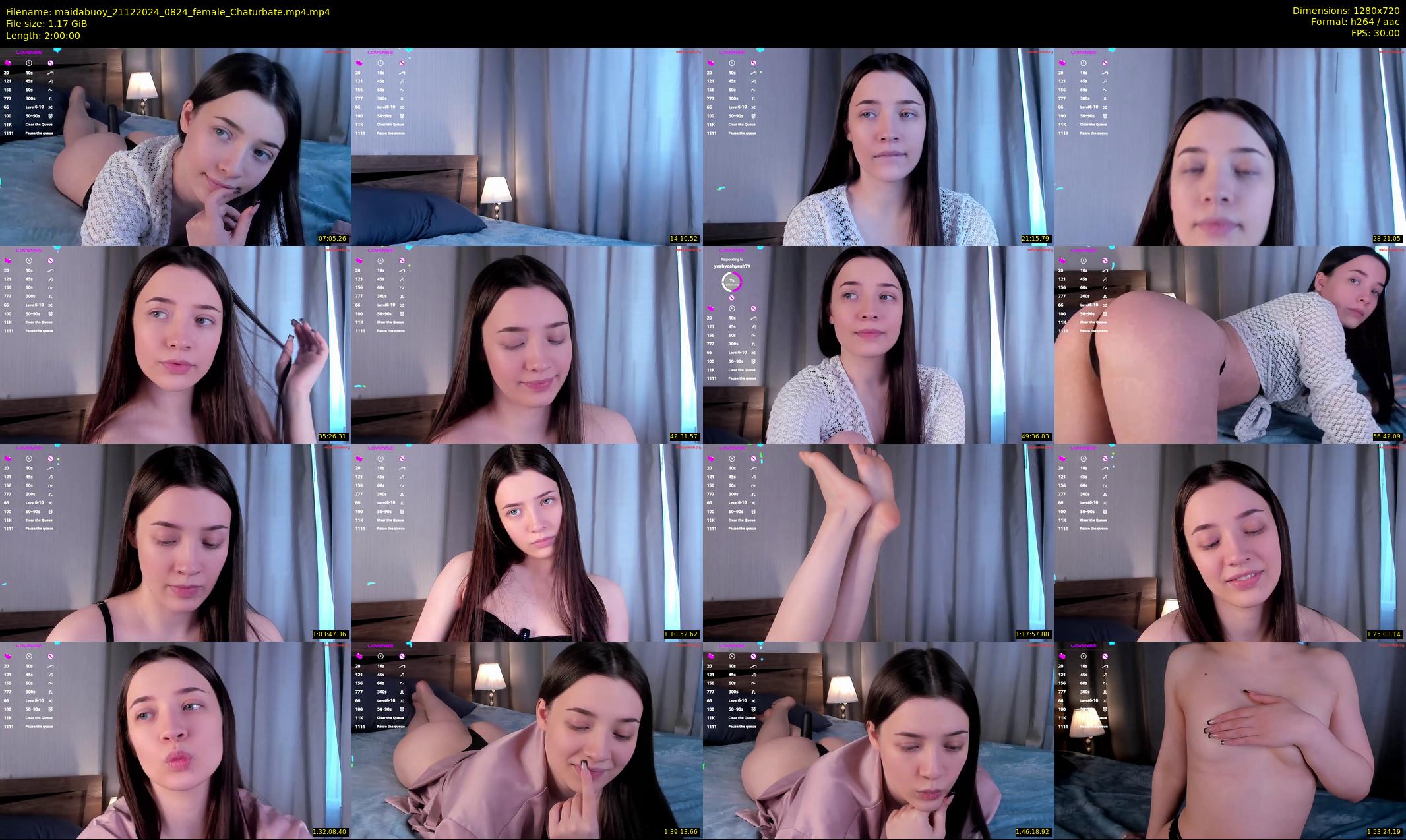 maidabuoy — 120 minute Chaturbate female cam show recording, 720p, Dec 21, 2024