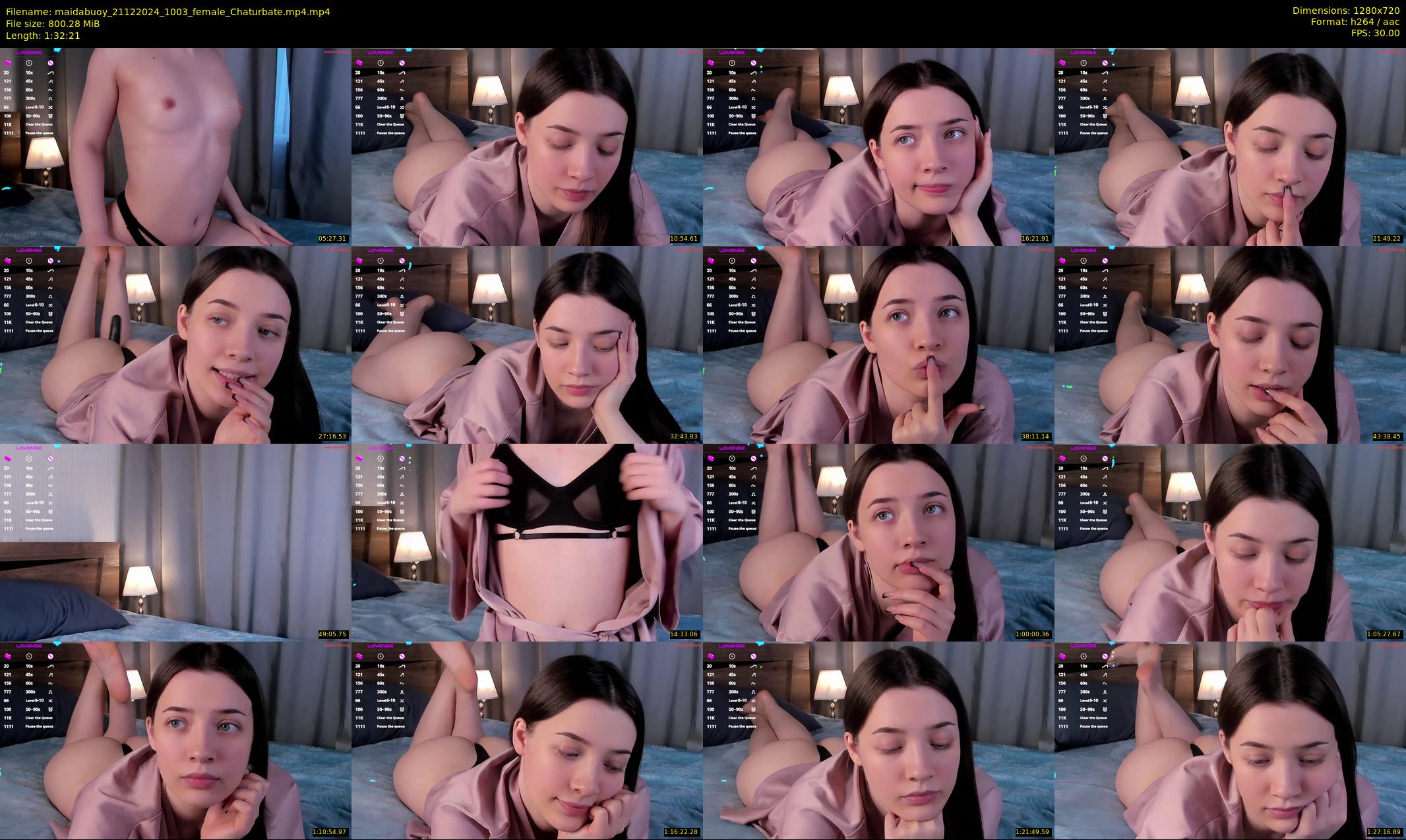 maidabuoy — 93 minute Chaturbate female cam show recording, 720p, Dec 21, 2024