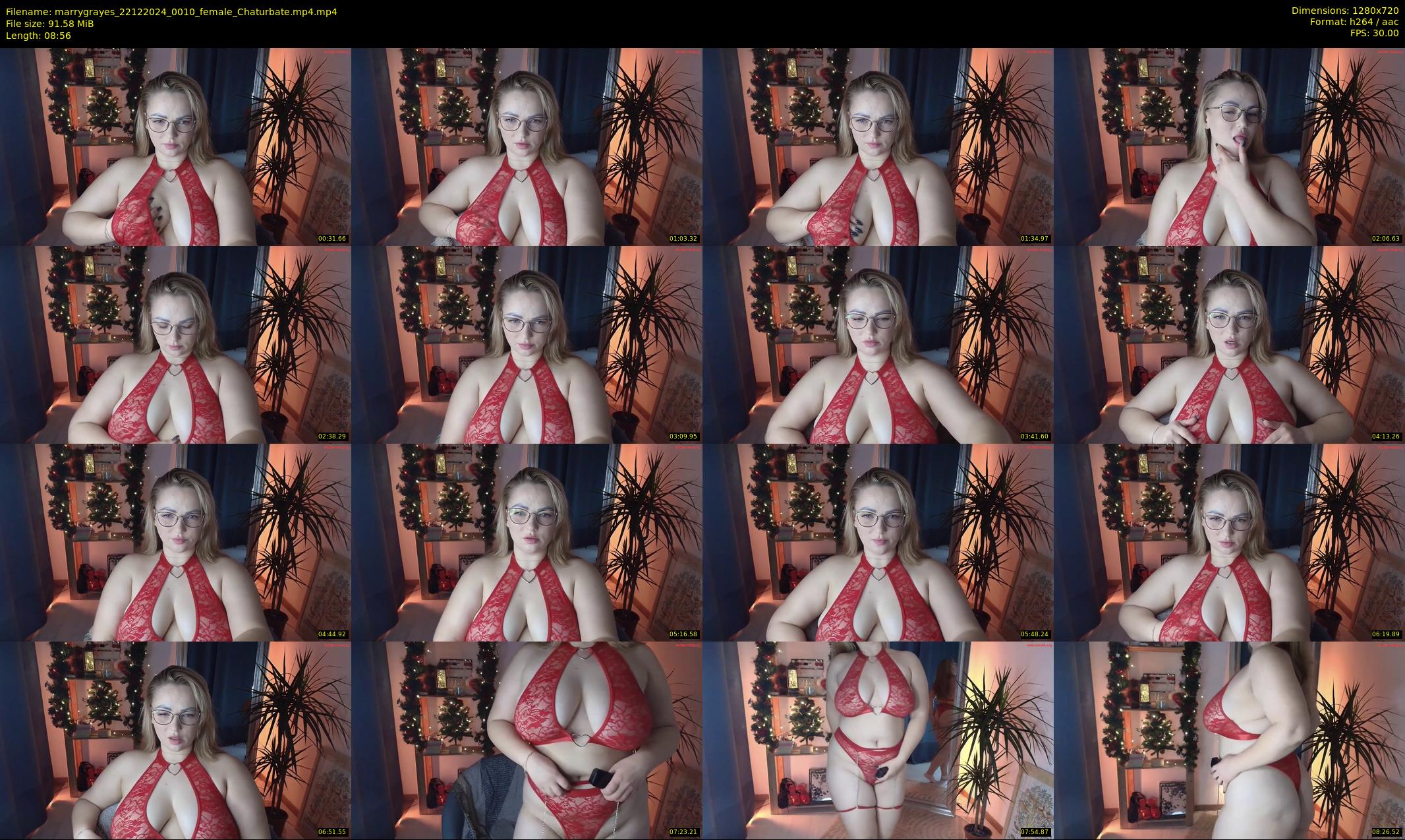 marrygrayes — 9 minute Chaturbate female cam show recording, 720p, Dec 22, 2024