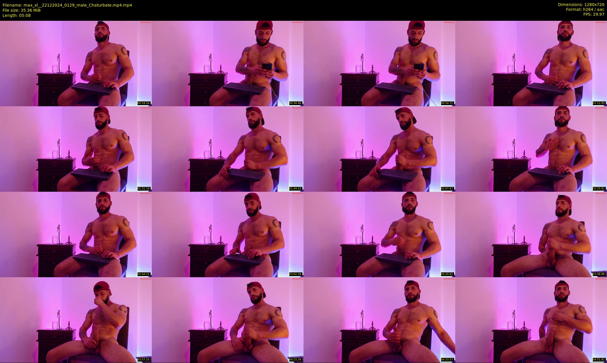 max_xl_ — 6 minute Chaturbate male cam show recording, 720p, Dec 22, 2024