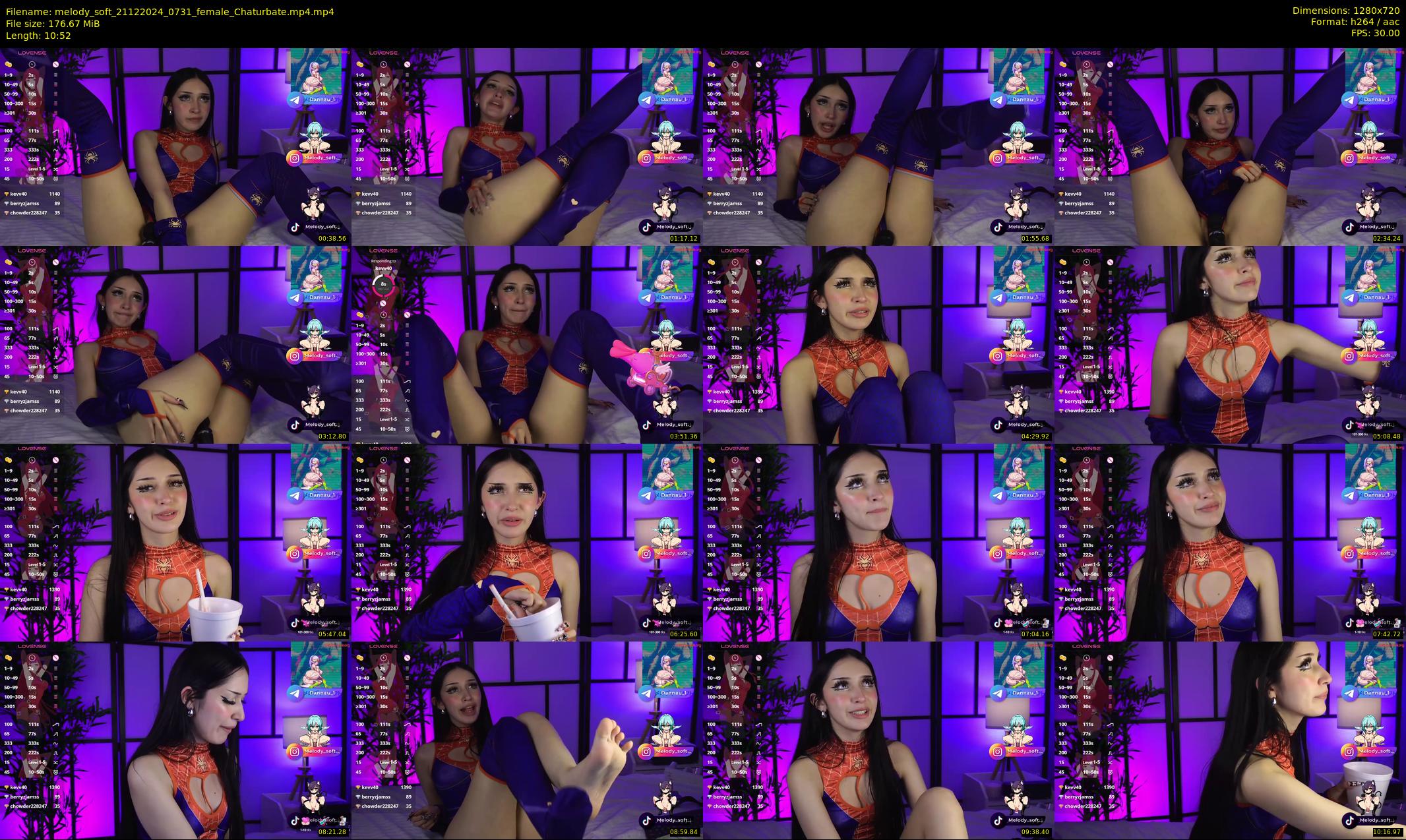 melody_soft — 11 minute Chaturbate female cam show recording, 720p, Dec 21, 2024