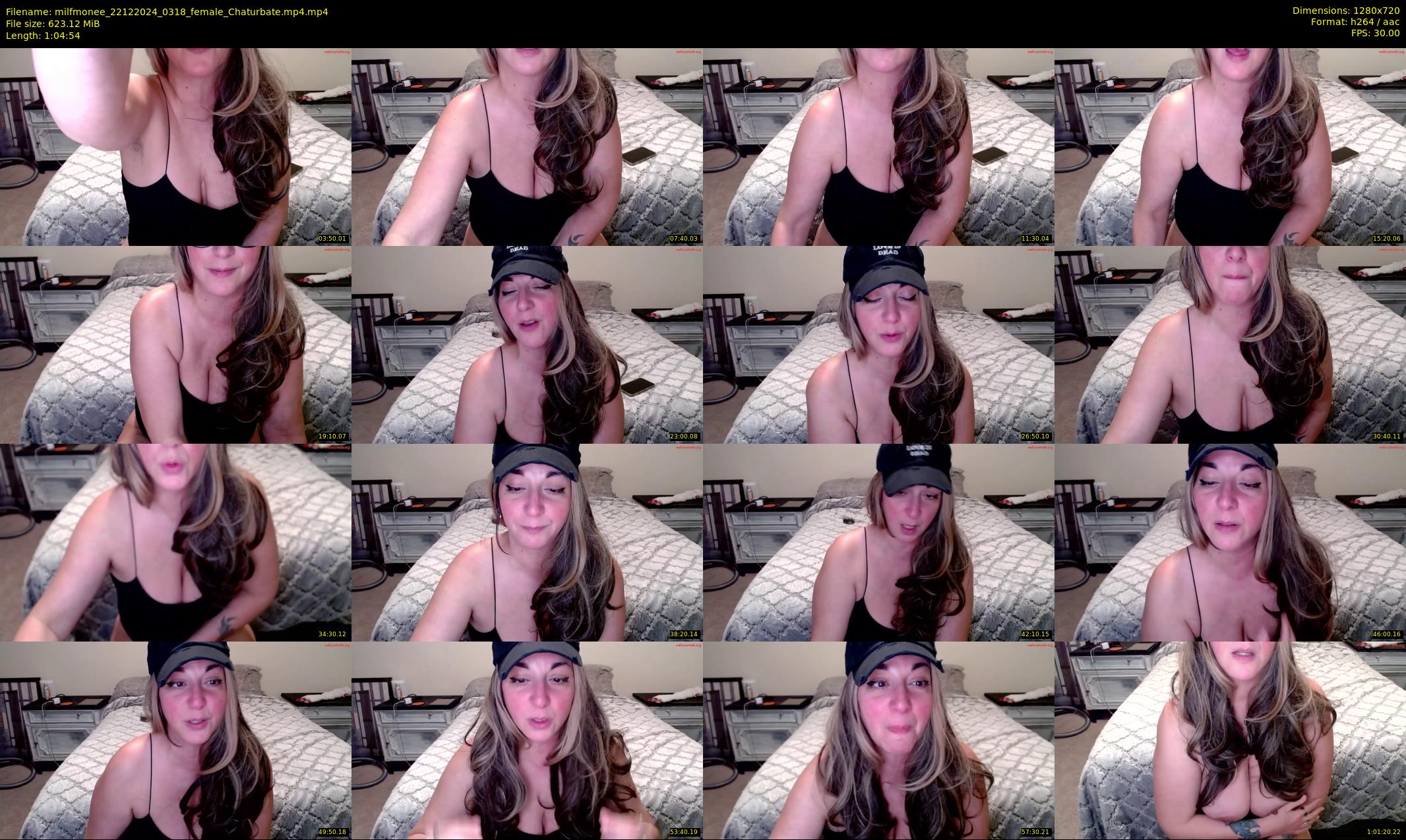 milfmonee — 65 minute Chaturbate female cam show recording, 720p, Dec 22, 2024