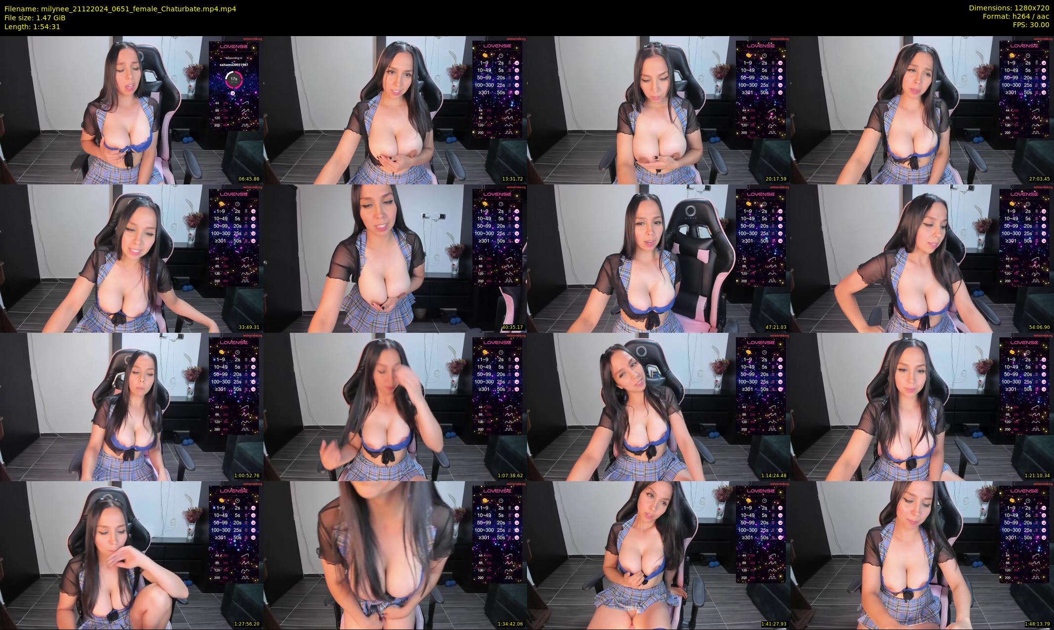 milynee — 115 minute Chaturbate female cam show recording, 720p, Dec 21, 2024