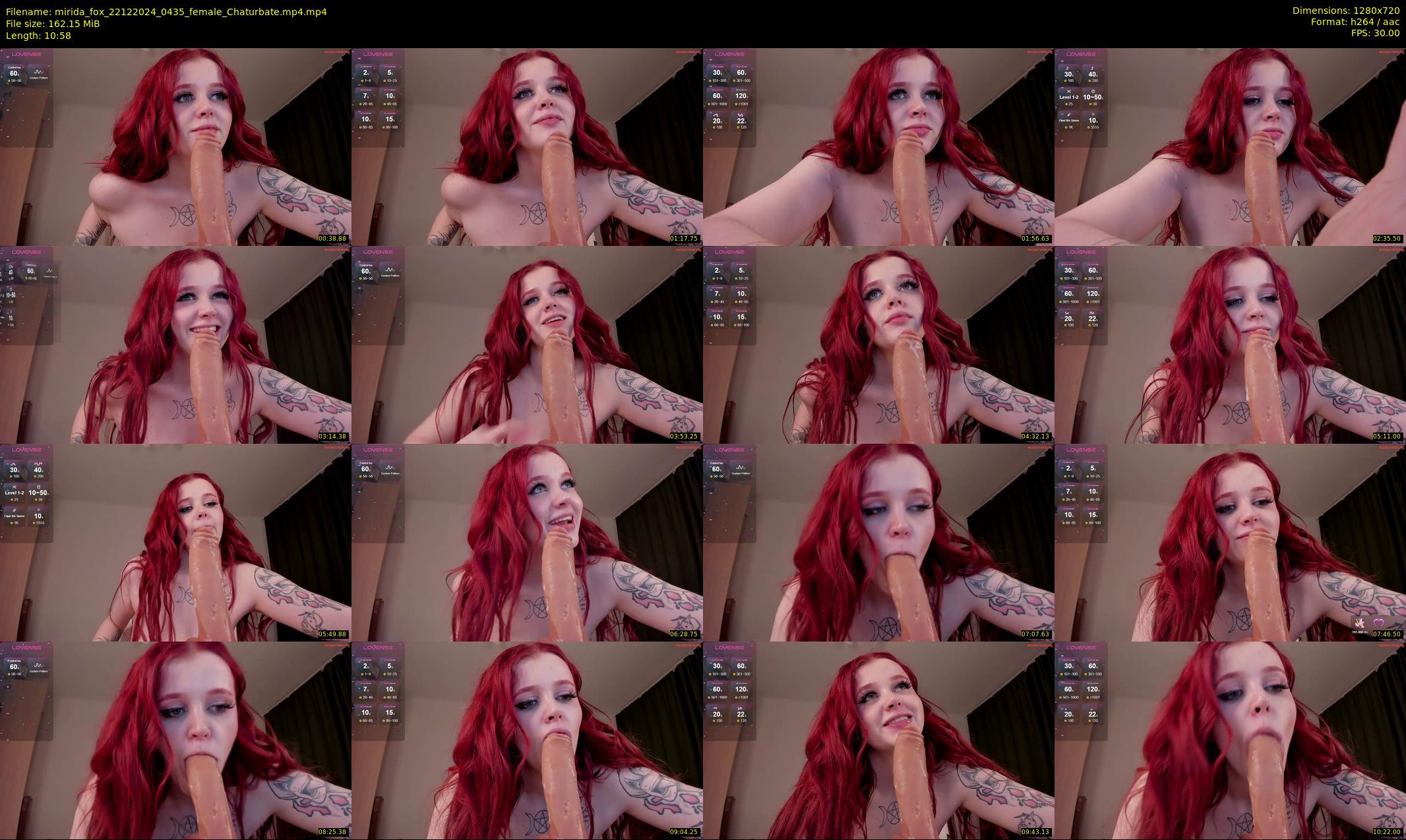 mirida_fox — 11 minute Chaturbate female cam show recording, 720p, Dec 22, 2024