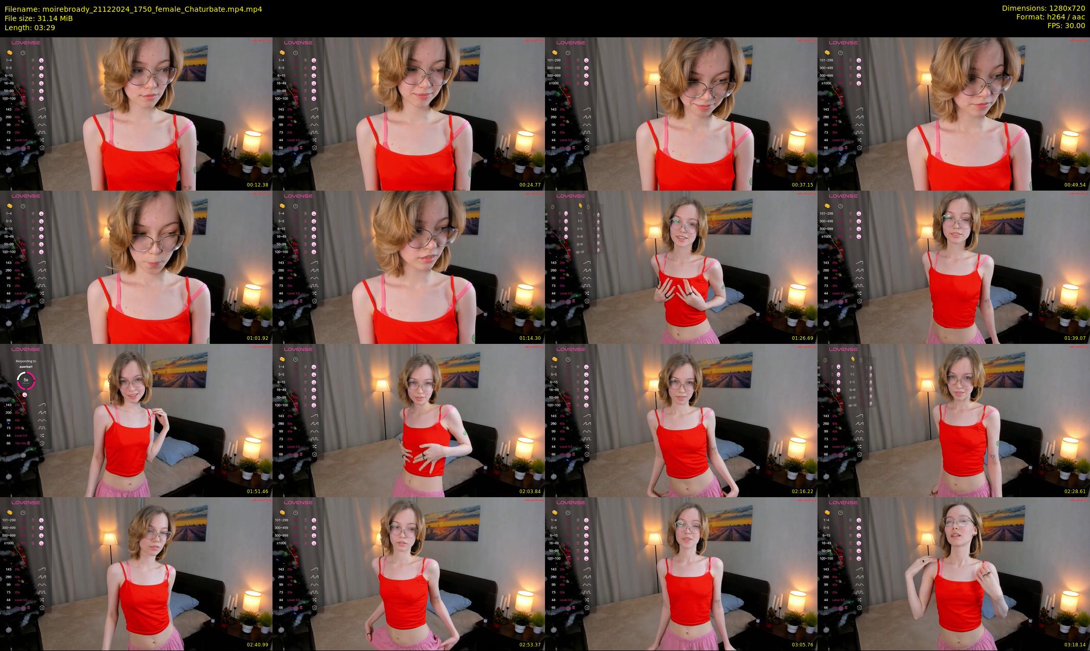 moirebroady — 4 minute Chaturbate female cam show recording, 720p, Dec 21, 2024