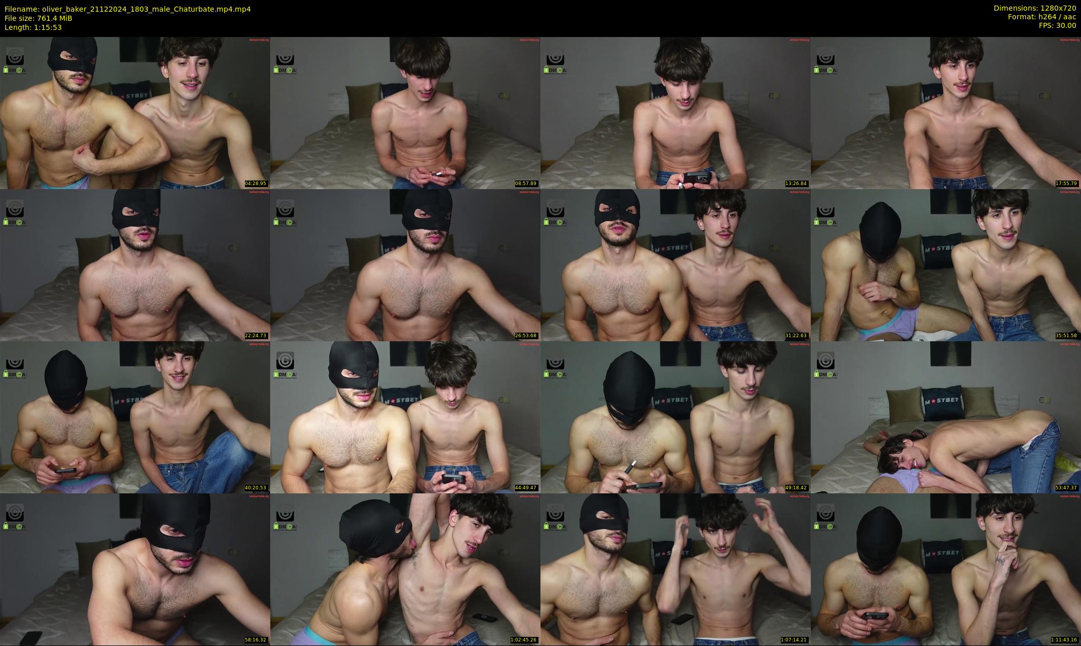 oliver_baker — 76 minute Chaturbate male cam show recording, 720p, Dec 21, 2024
