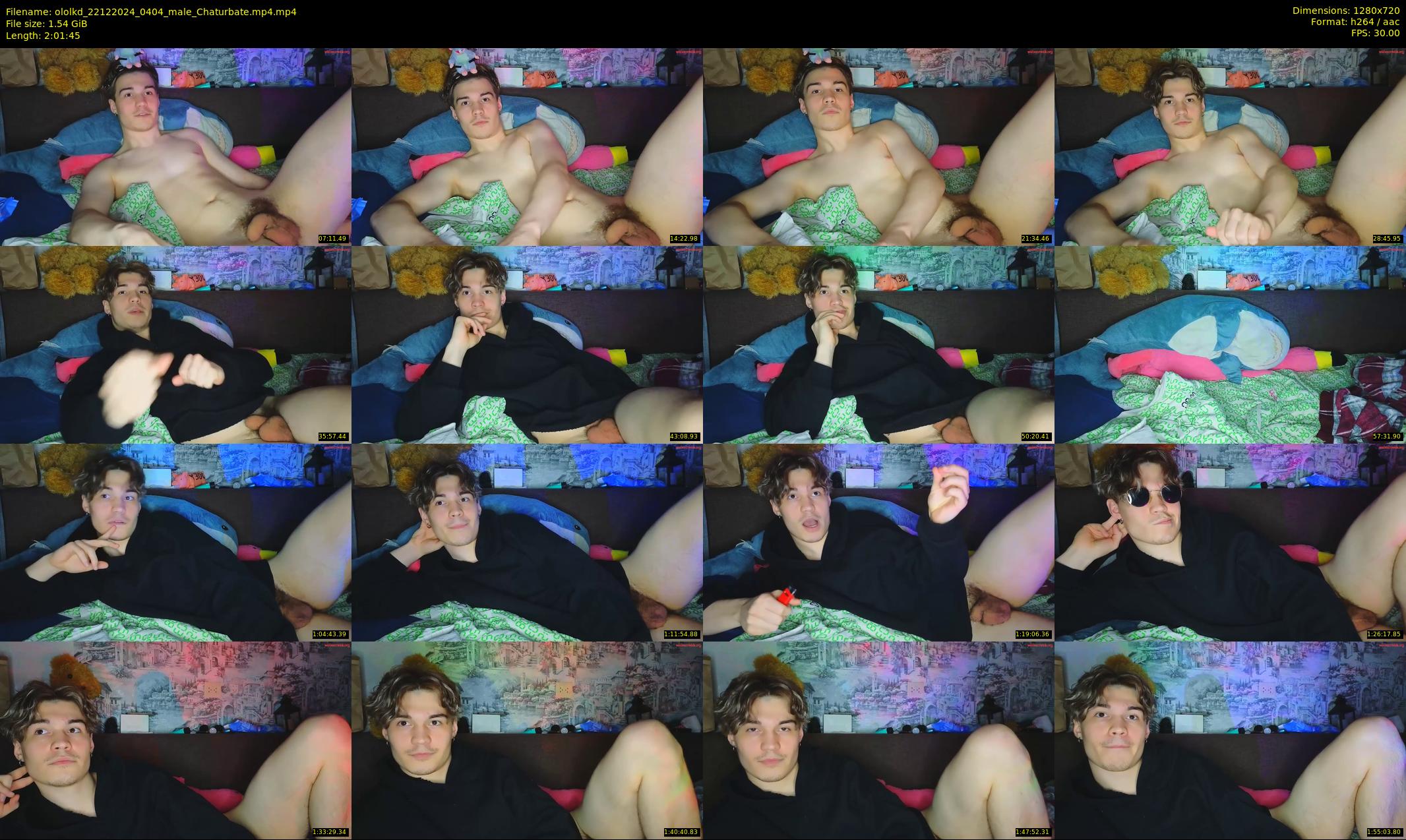 ololkd — 122 minute Chaturbate male cam show recording, 720p, Dec 22, 2024