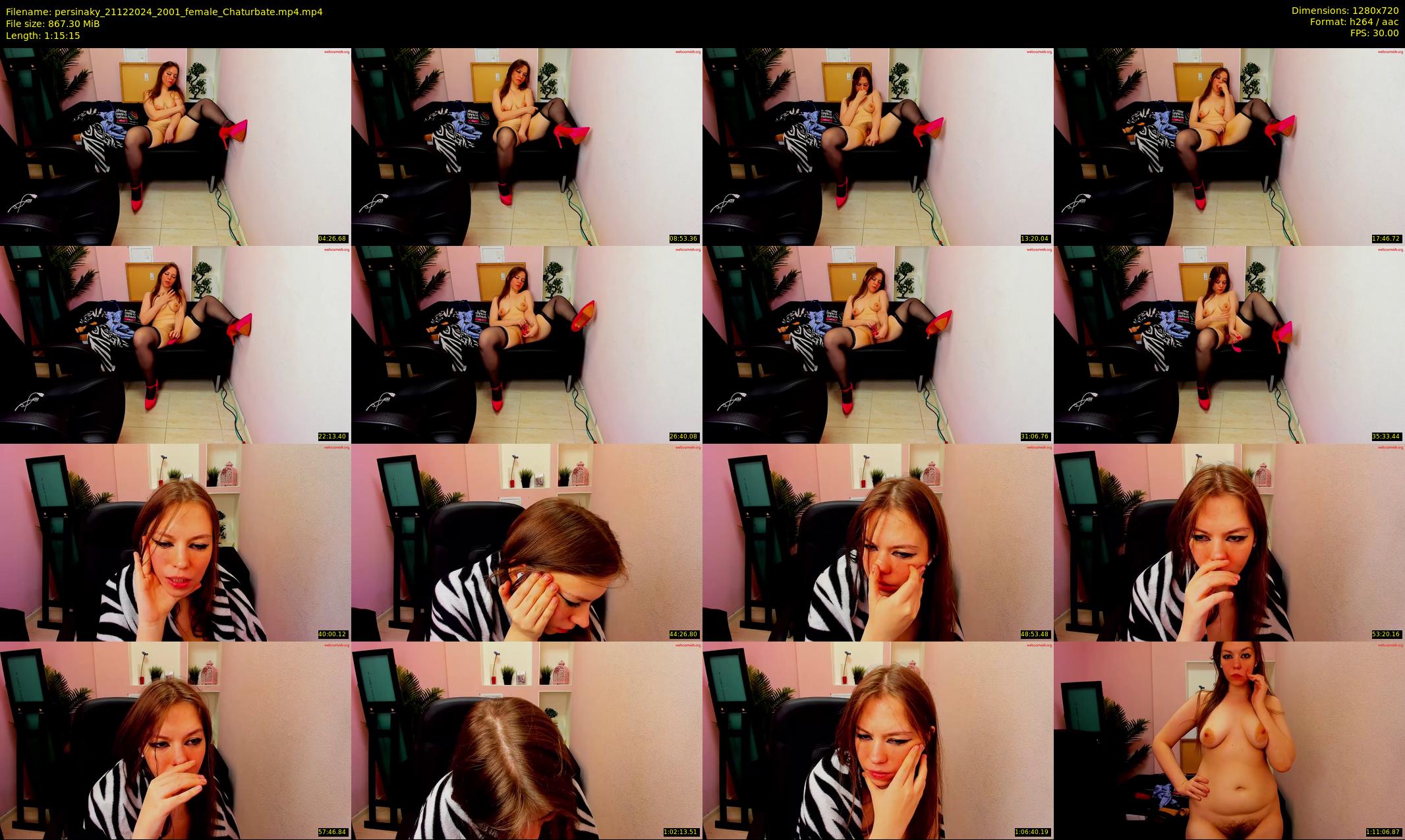 persinaky — 76 minute Chaturbate female cam show recording, 720p, Dec 21, 2024