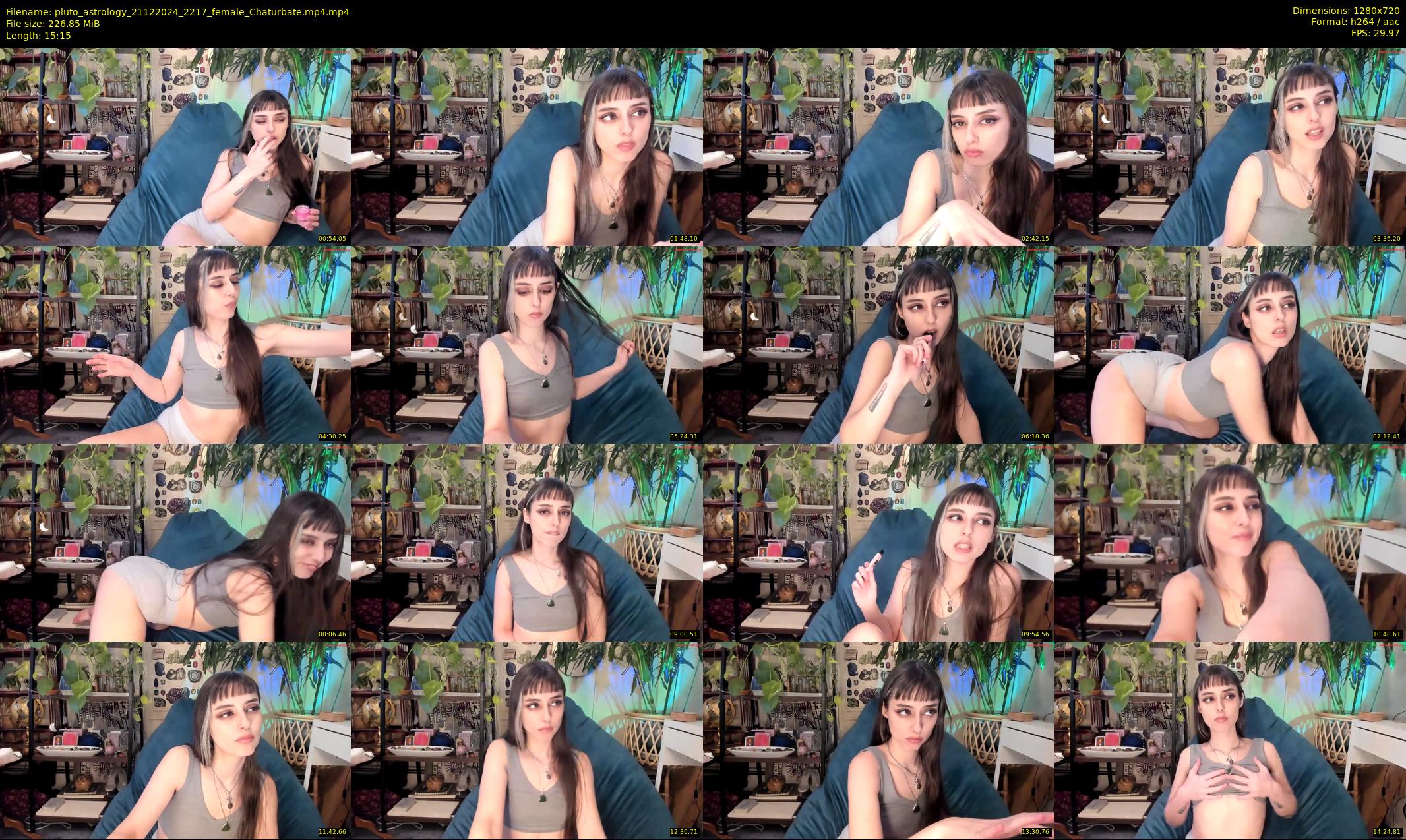 pluto_astrology — 16 minute Chaturbate female cam show recording, 720p, Dec 21, 2024