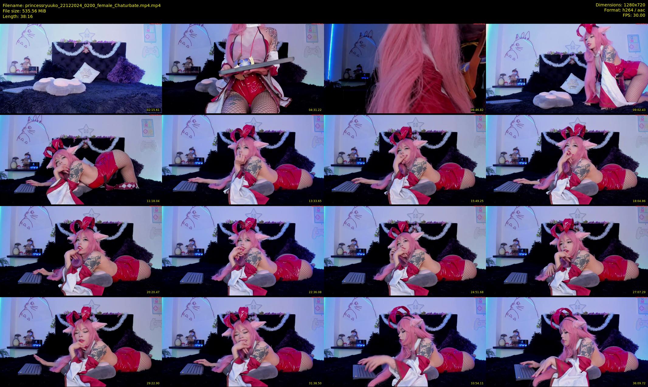 princessryuuko — 39 minute Chaturbate female cam show recording, 720p, Dec 22, 2024