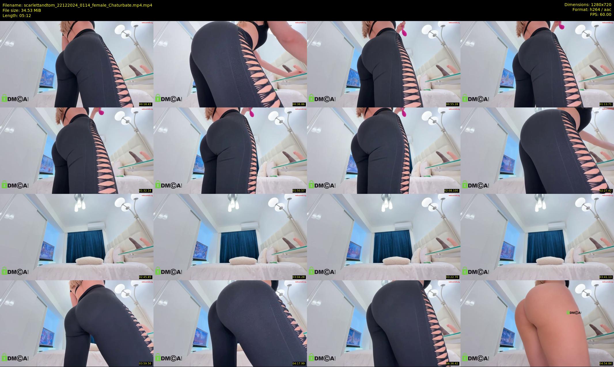 scarlettandtom — 6 minute Chaturbate couple cam show recording, 720p, Dec 22, 2024
