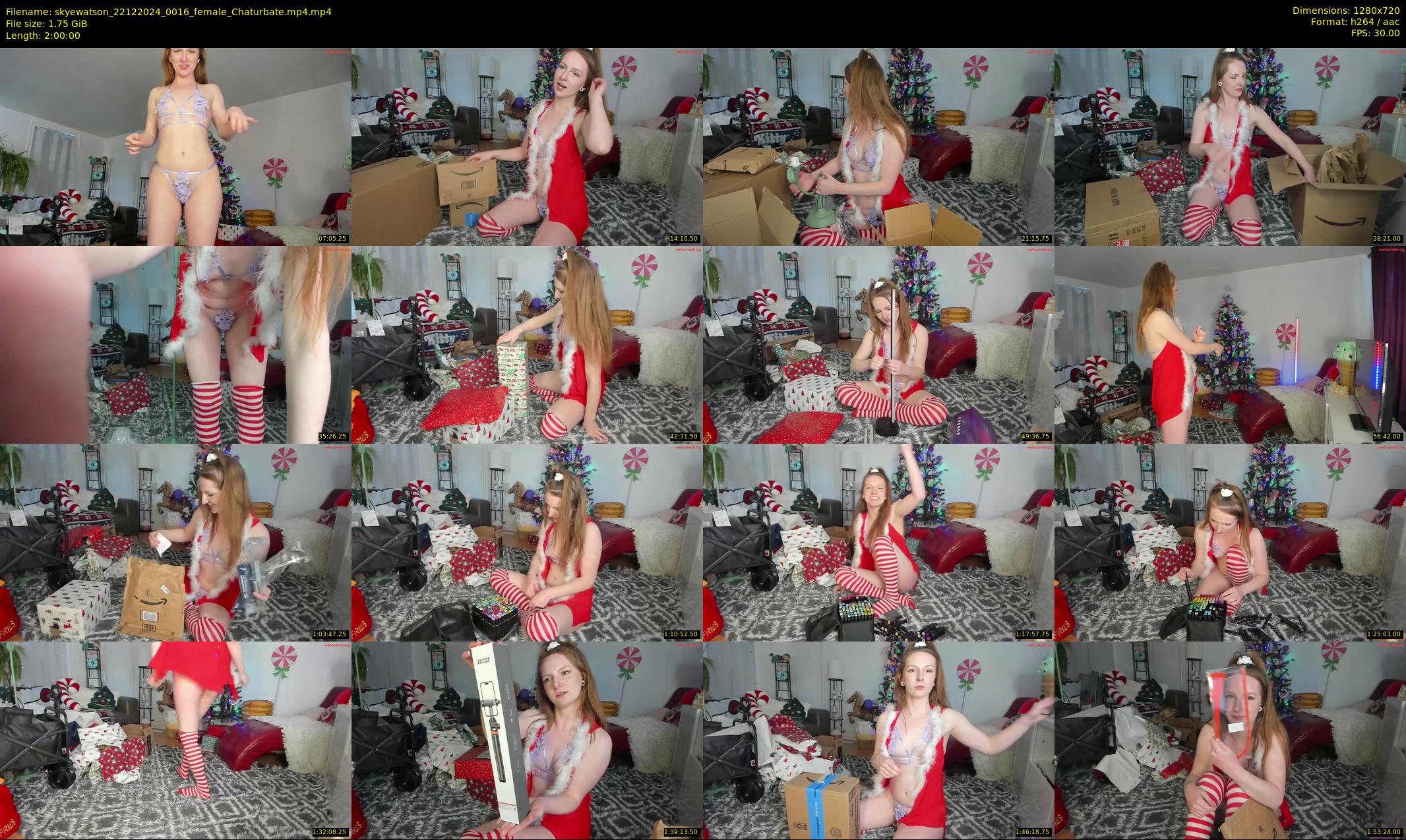 skyewatson — 120 minute Chaturbate female cam show recording, 720p, Dec 22, 2024