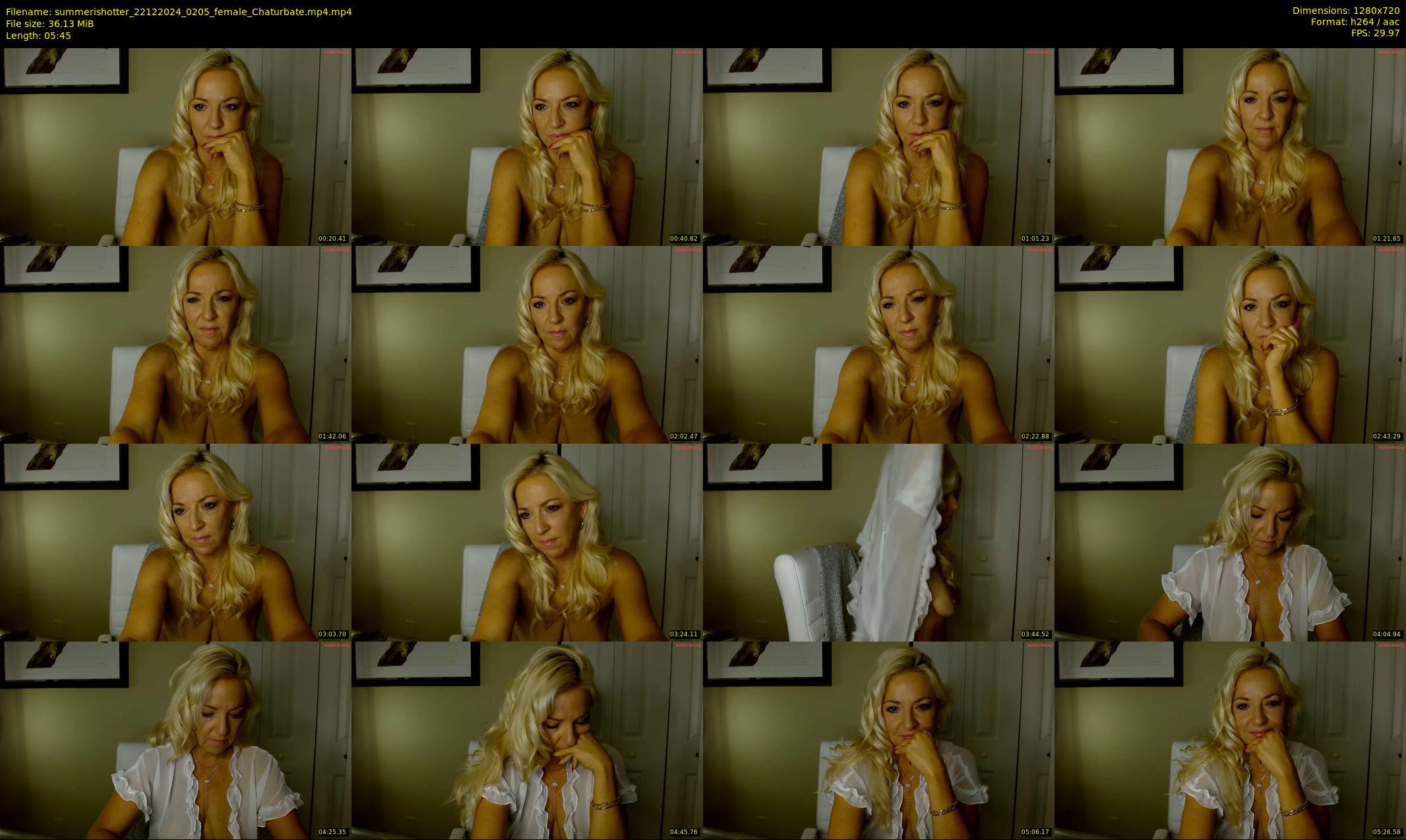 summerishotter — 6 minute Chaturbate female cam show recording, 720p, Dec 22, 2024