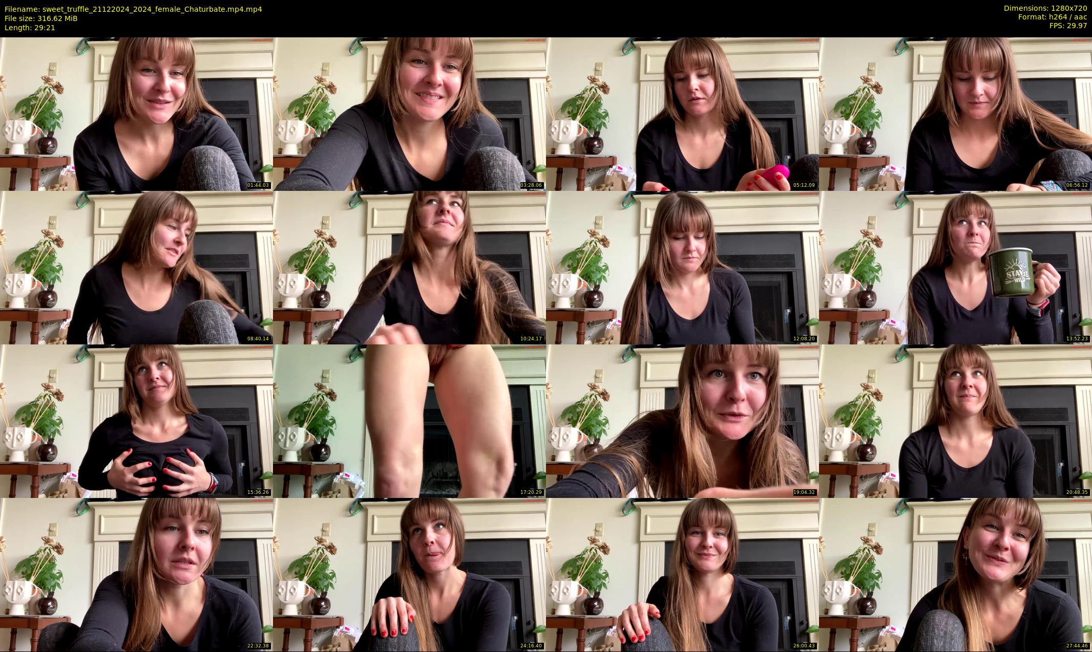 sweet_truffle — 30 minute Chaturbate female cam show recording, 720p, Dec 21, 2024