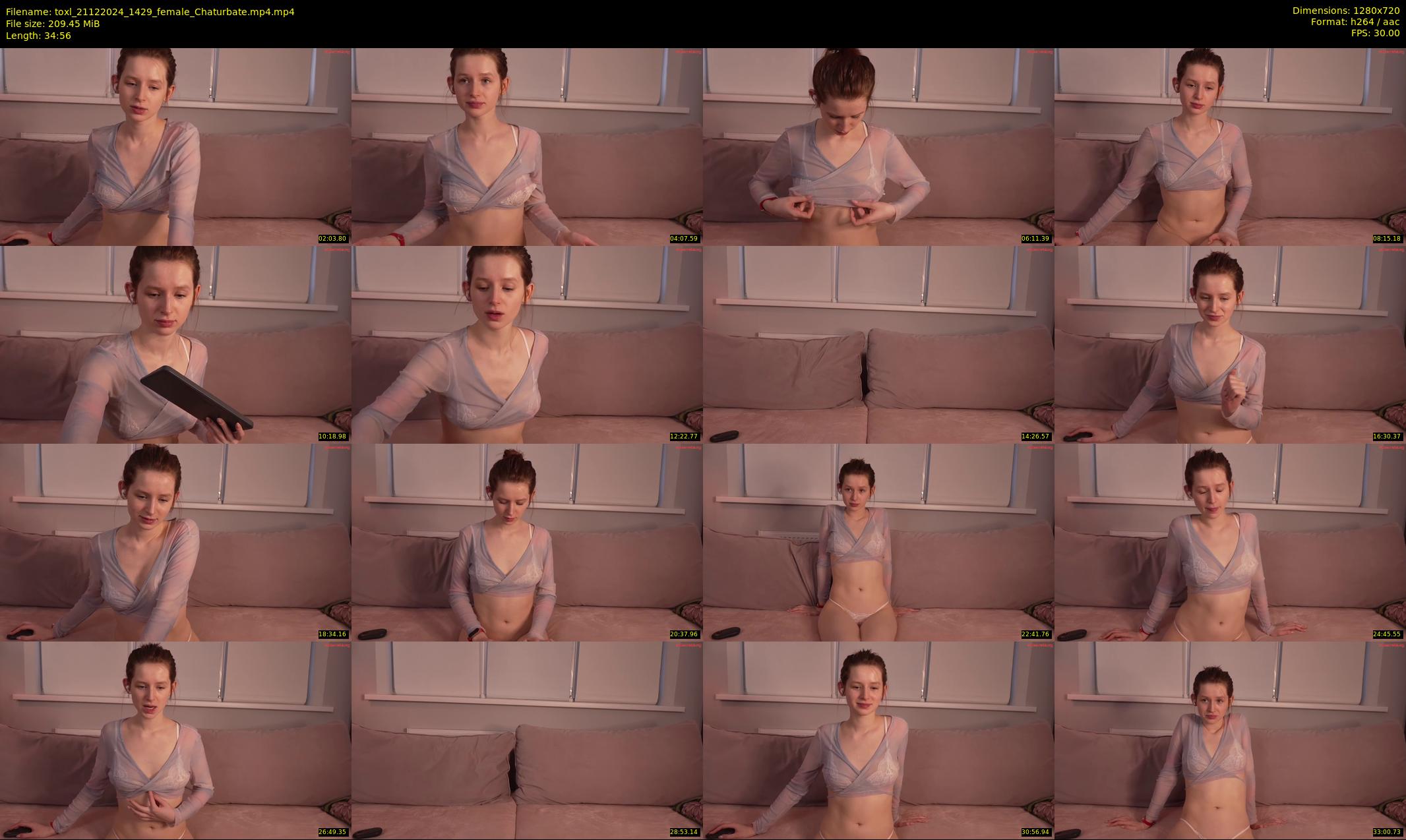 toxl — 35 minute Chaturbate female cam show recording, 720p, Dec 21, 2024