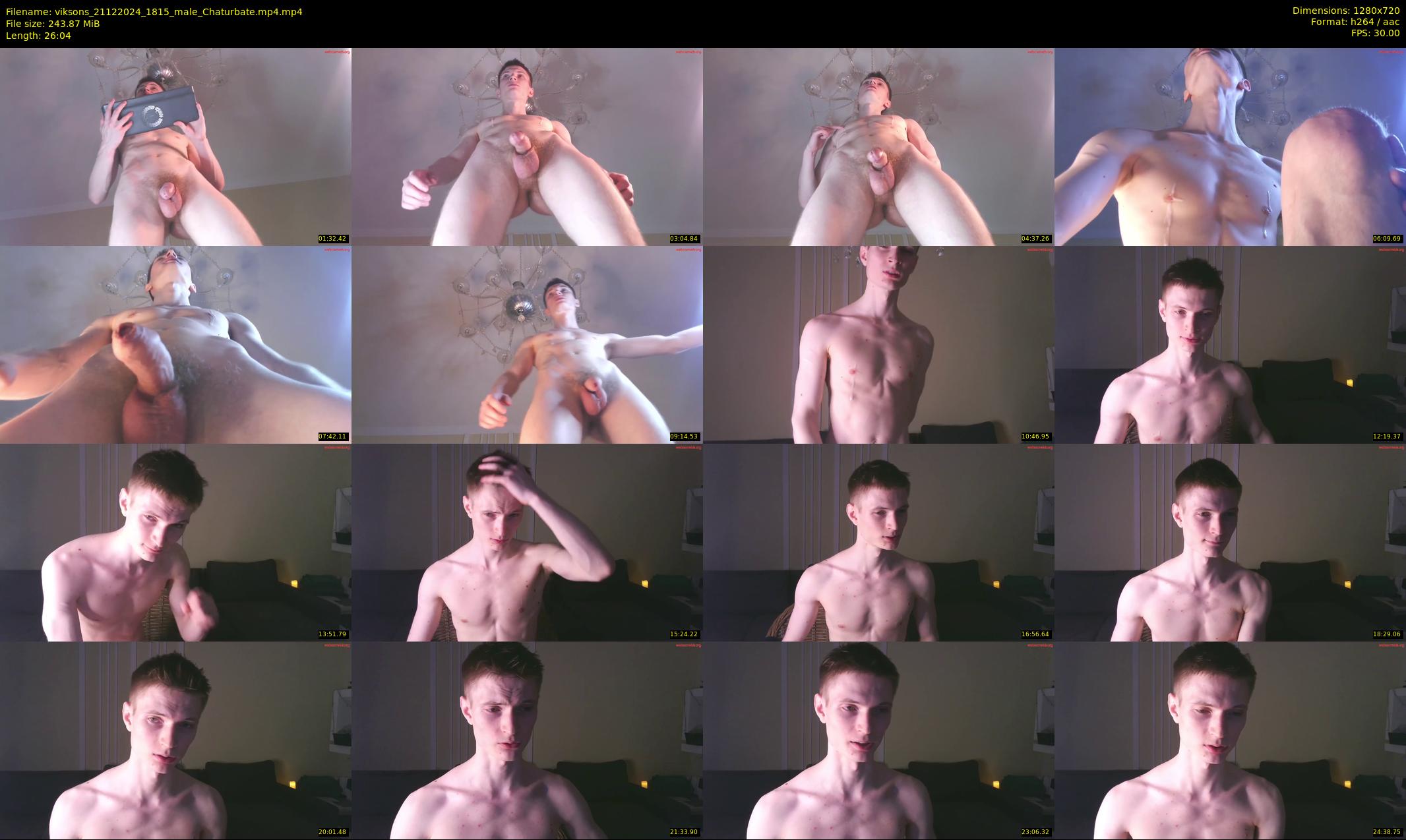 viksons — 27 minute Chaturbate male cam show recording, 720p, Dec 21, 2024