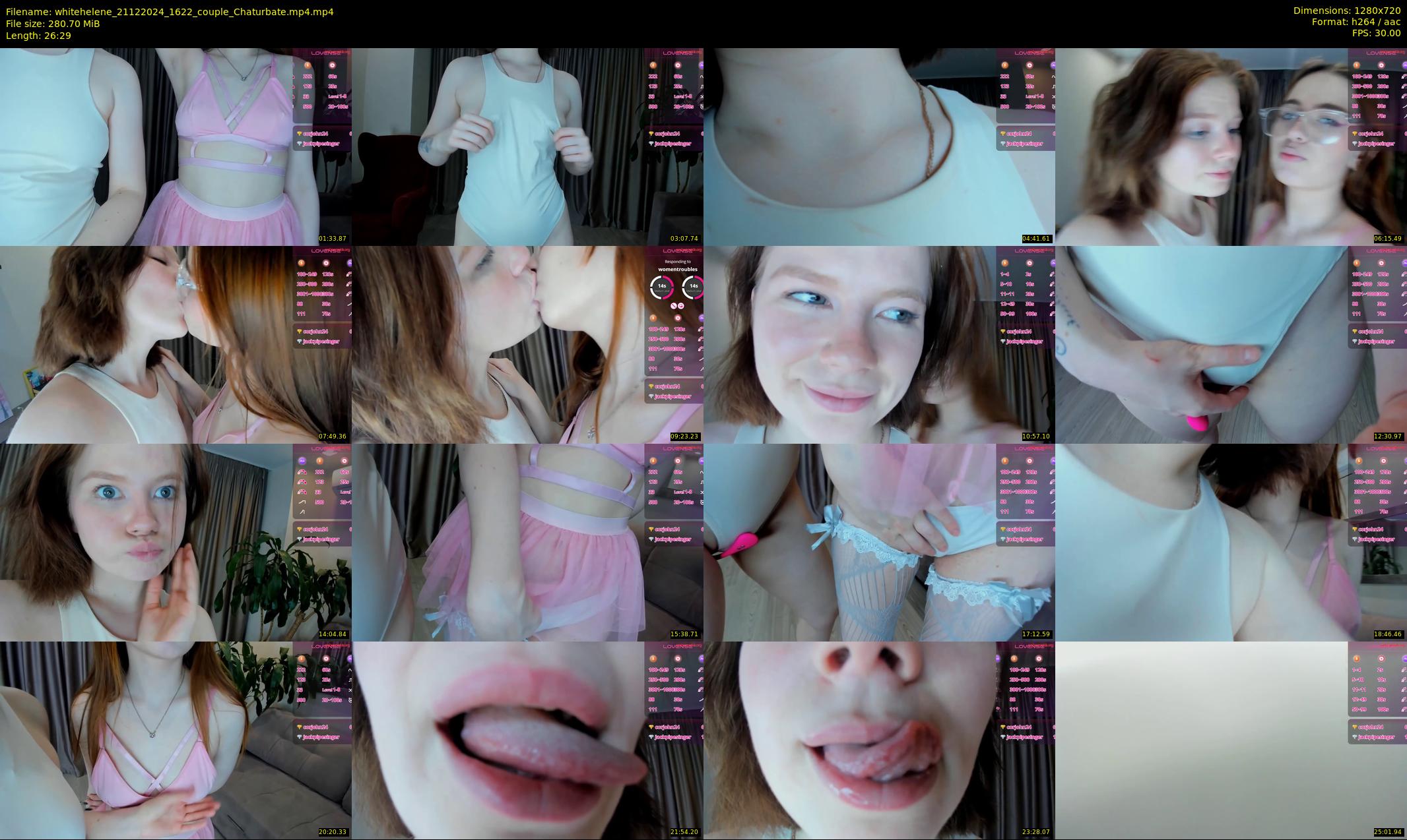 whitehelene — 27 minute Chaturbate female cam show recording, 720p, Dec 21, 2024