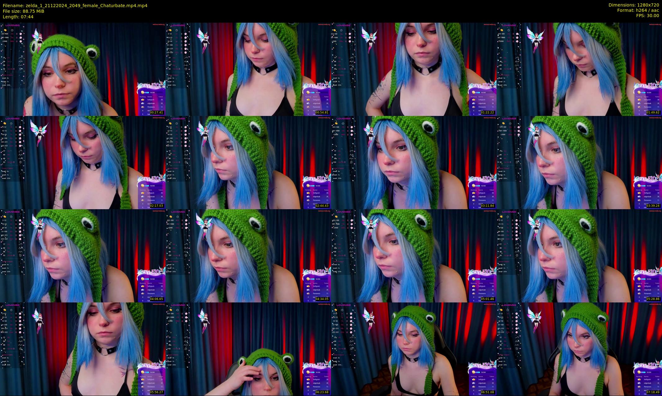 zelda_1 — 8 minute Chaturbate female cam show recording, 720p, Dec 21, 2024