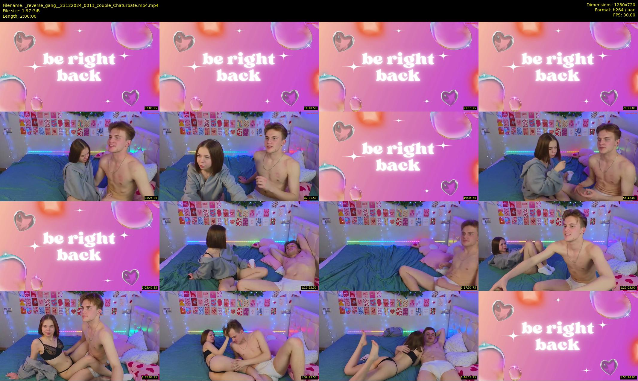 _reverse_gang_ — 120 minute Chaturbate couple cam show recording, 720p, Dec 23, 2024