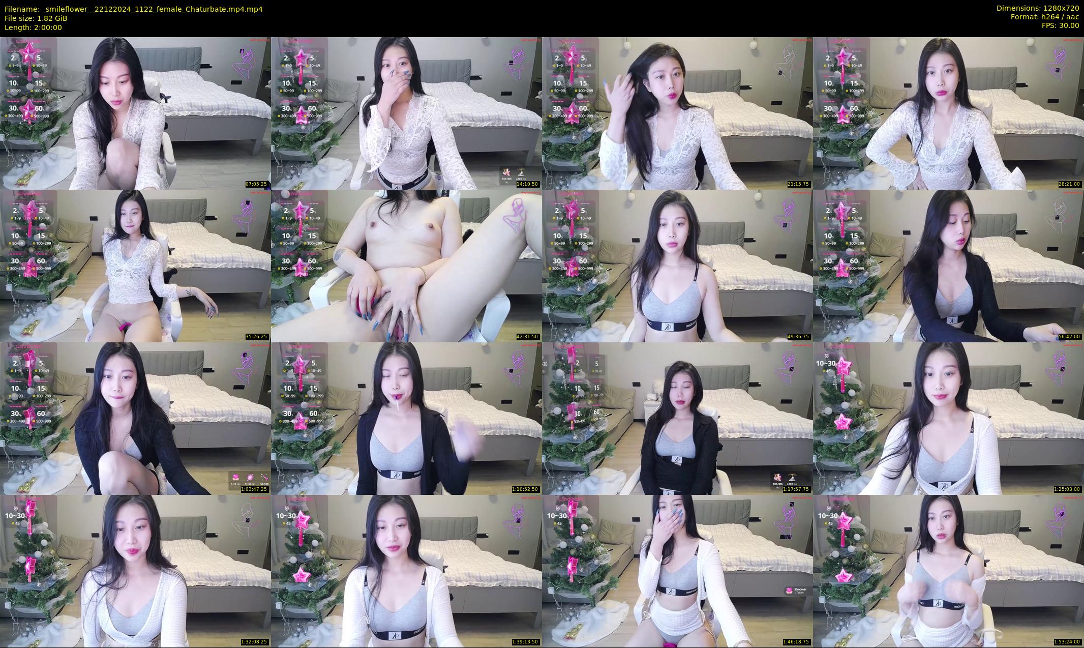 _smileflower_ — 120 minute Chaturbate female cam show recording, 720p, Dec 22, 2024