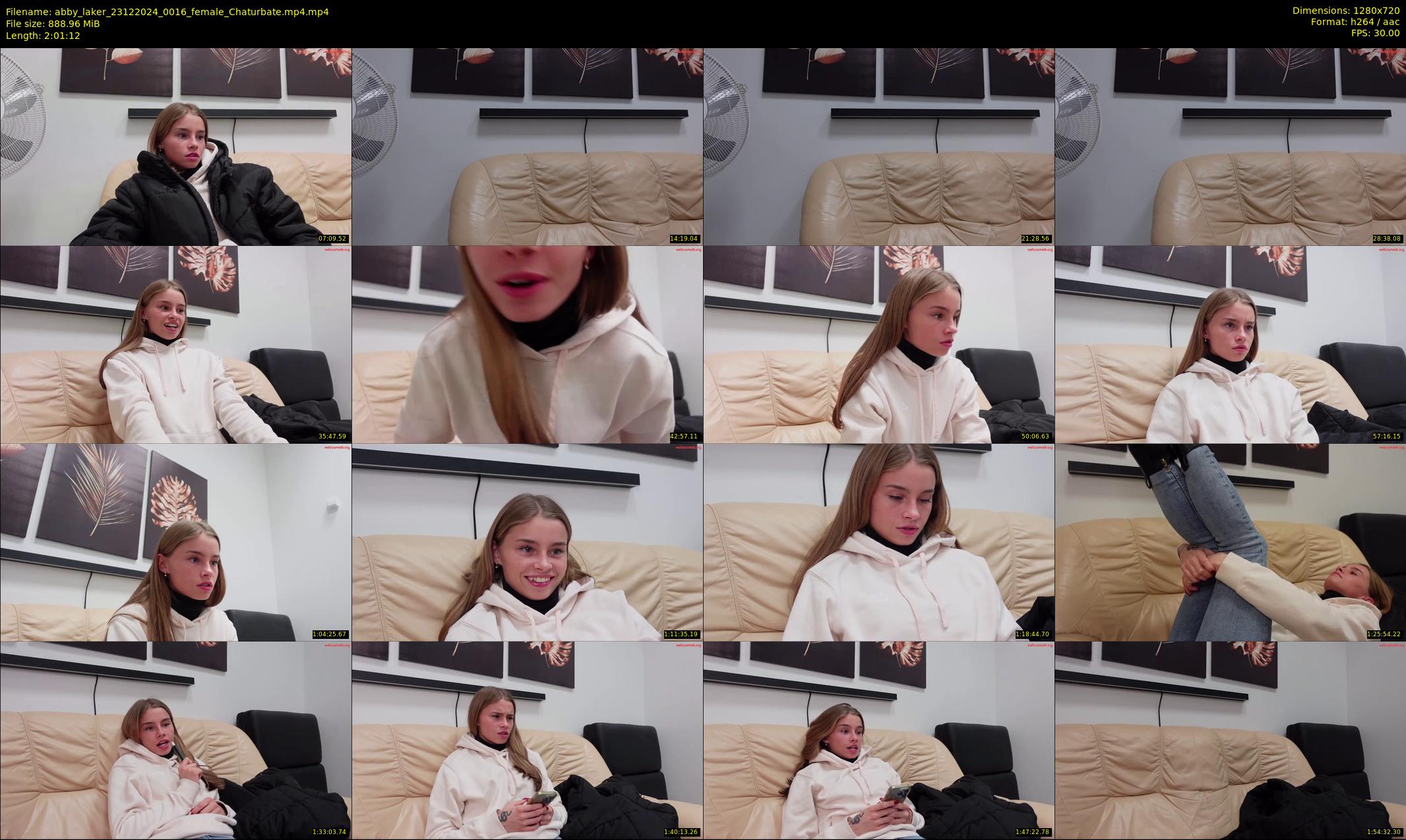 abby_laker — 122 minute Chaturbate female cam show recording, 720p, Dec 23, 2024
