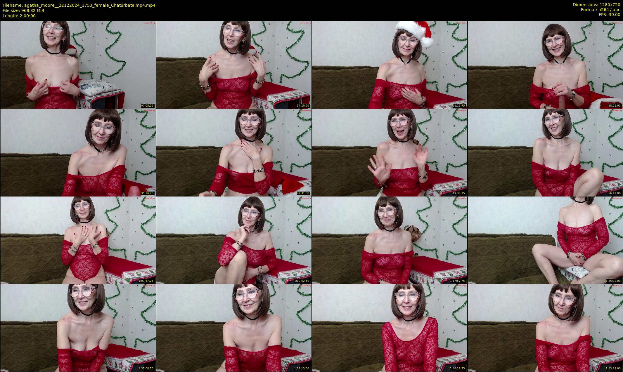 agatha_moore_ — 120 minute Chaturbate female cam show recording, 720p, Dec 22, 2024