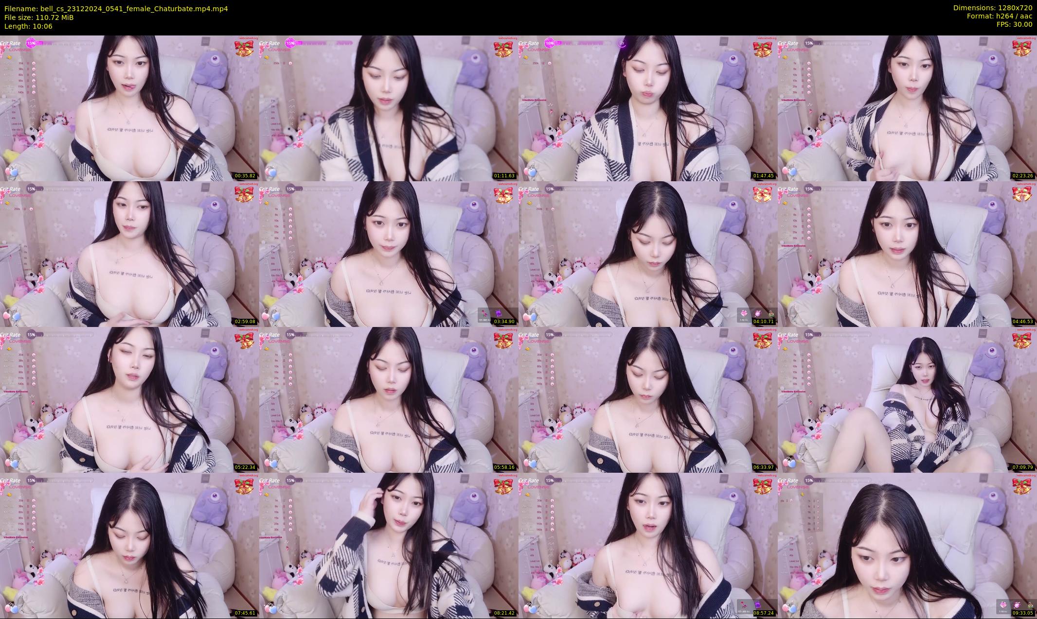 bell_cs — 11 minute Chaturbate female cam show recording, 720p, Dec 23, 2024
