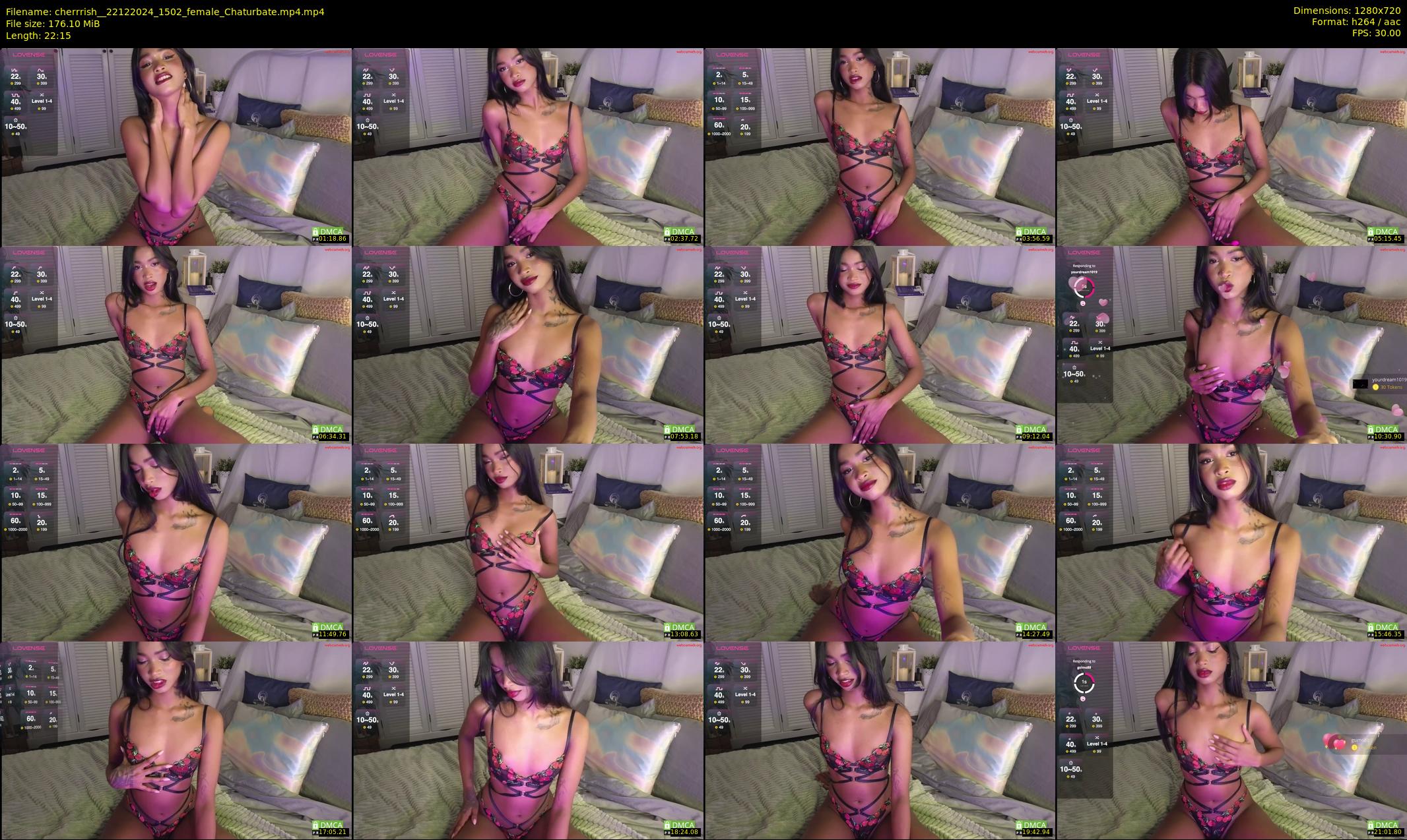cherrrish_ — 23 minute Chaturbate female cam show recording, 720p, Dec 22, 2024