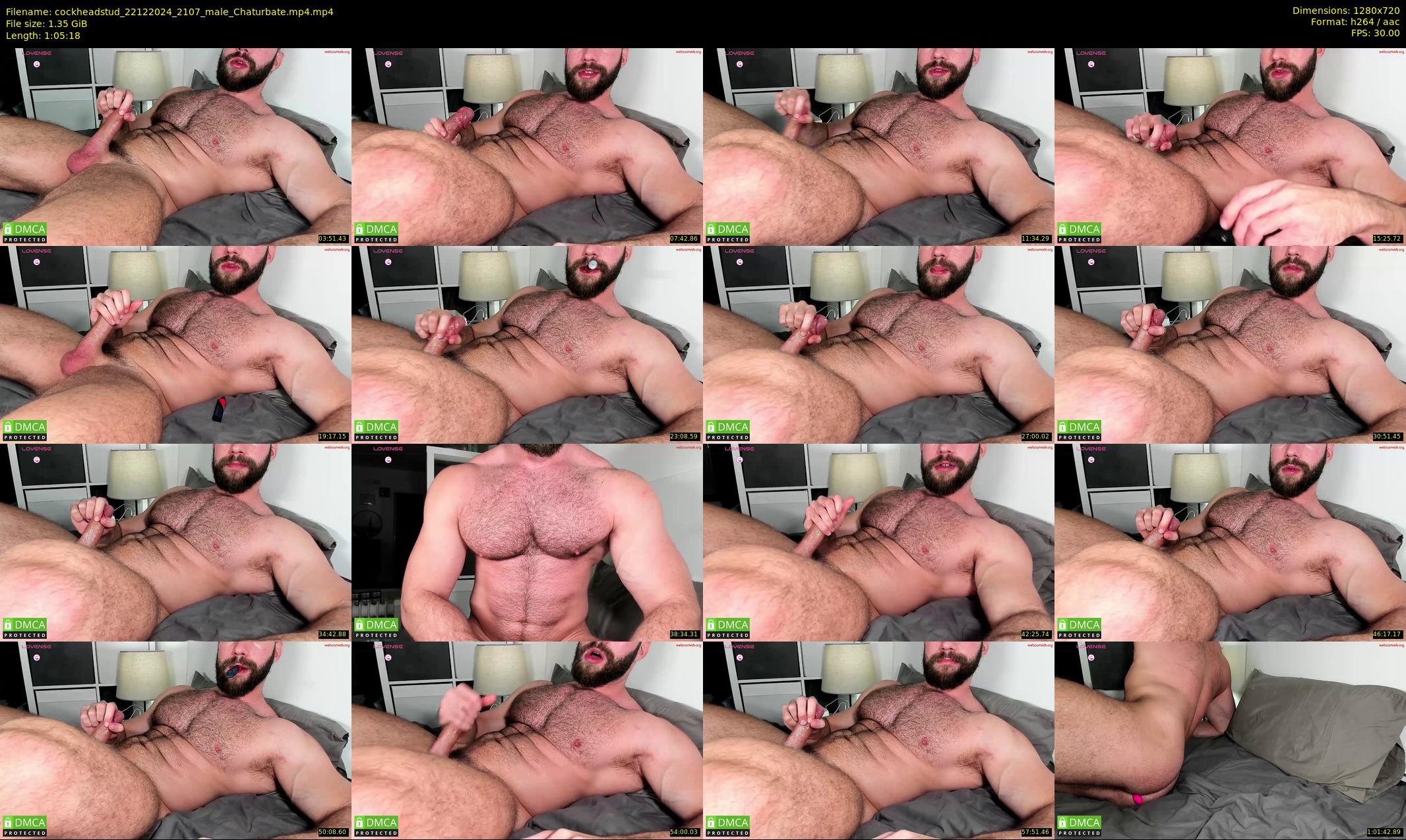 cockheadstud — 66 minute Chaturbate male cam show recording, 720p, Dec 22, 2024