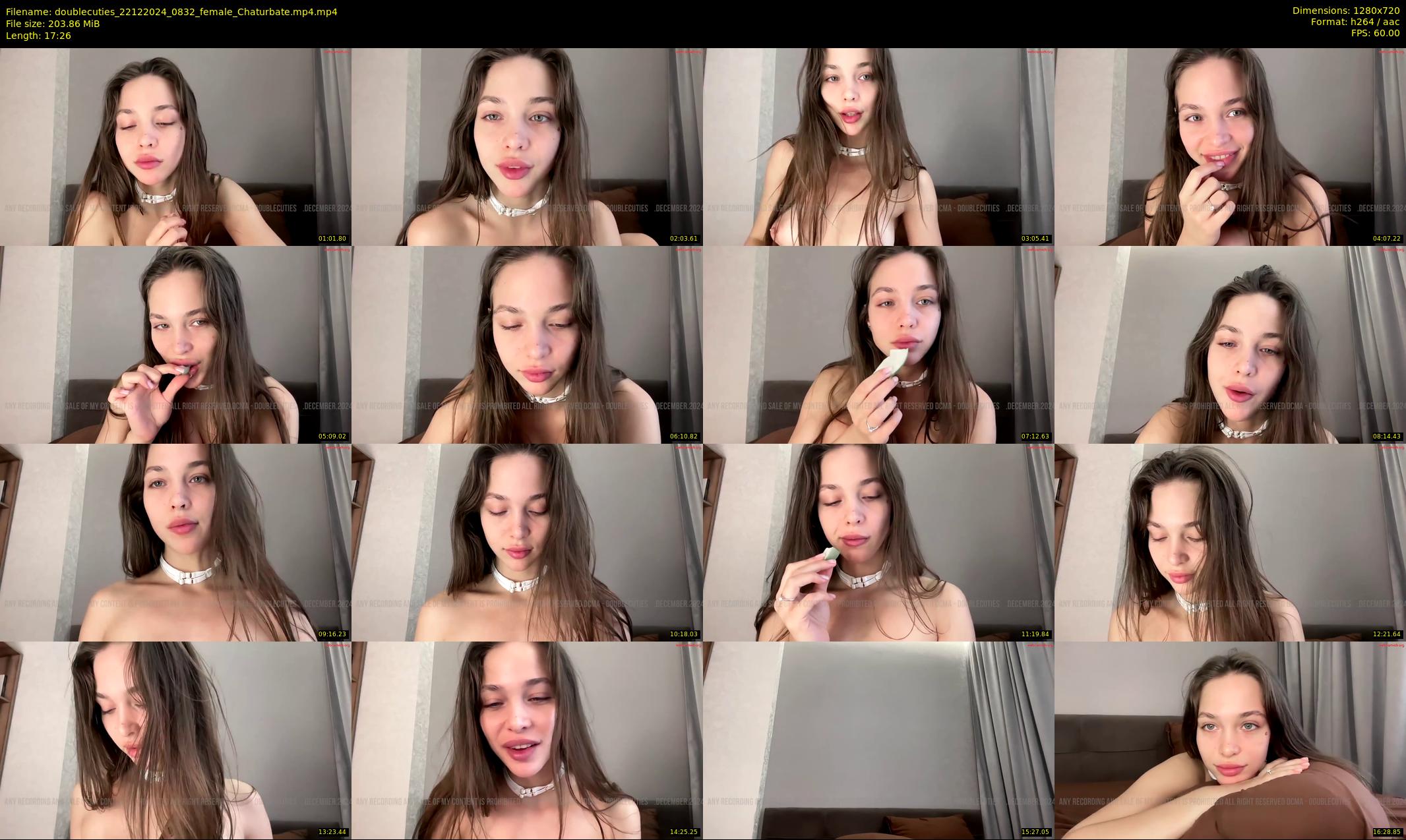 doublecuties — 18 minute Chaturbate couple cam show recording, 720p, Dec 22, 2024