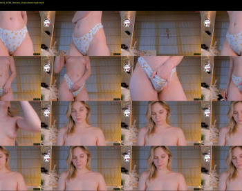 elizabethandersen — 9 minute Chaturbate female cam show recording, 720p, Dec 22, 2024