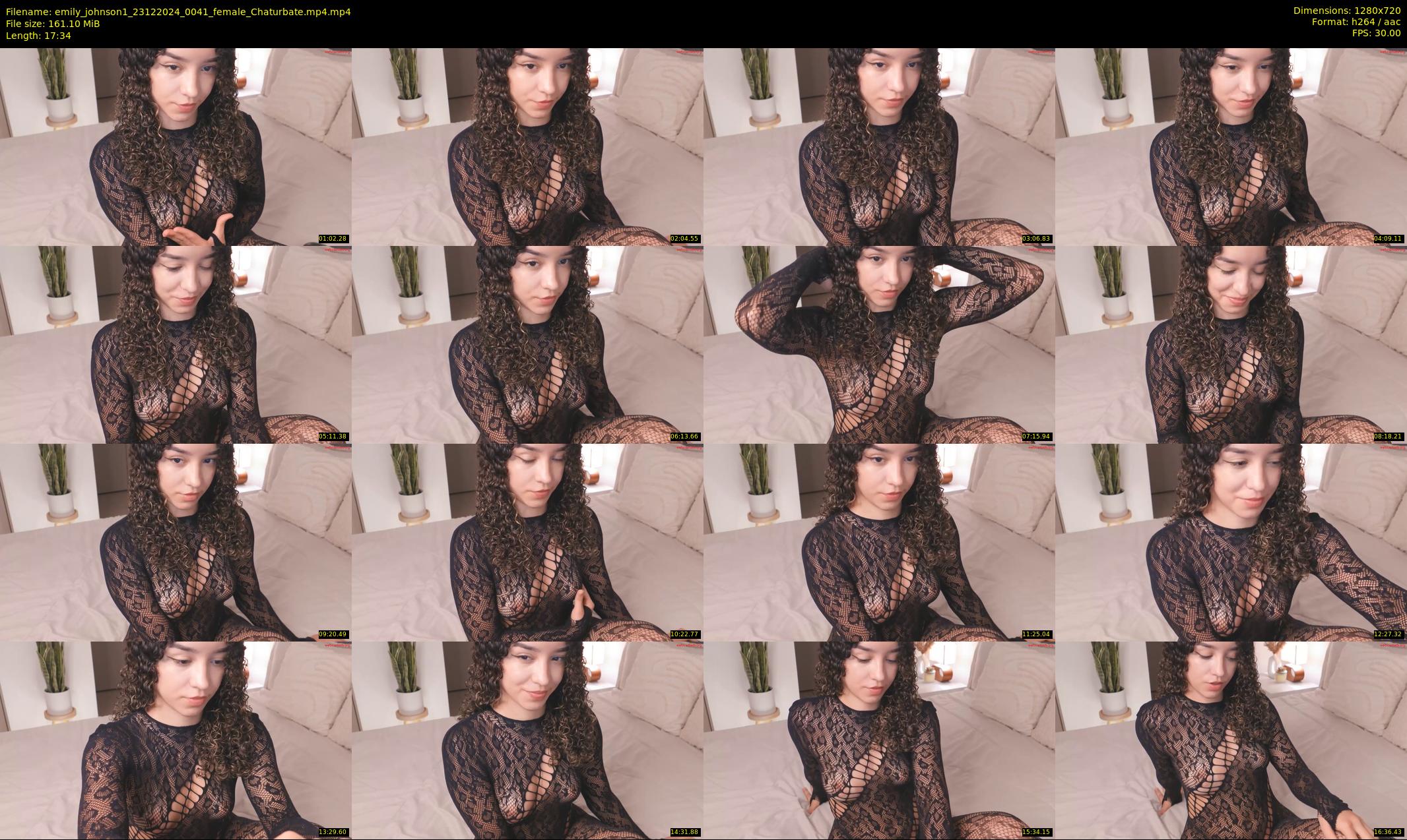 emily_johnson1 — 18 minute Chaturbate female cam show recording, 720p, Dec 23, 2024
