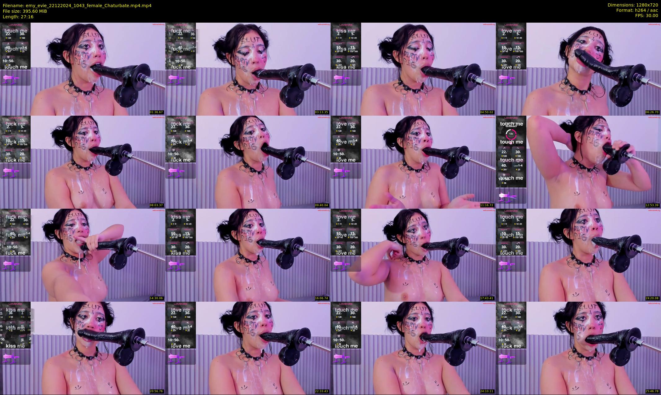emy_evie — 28 minute Chaturbate female cam show recording, 720p, Dec 22, 2024