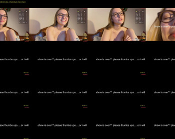 existencee — 12 minute Chaturbate female cam show recording, 720p, Dec 22, 2024