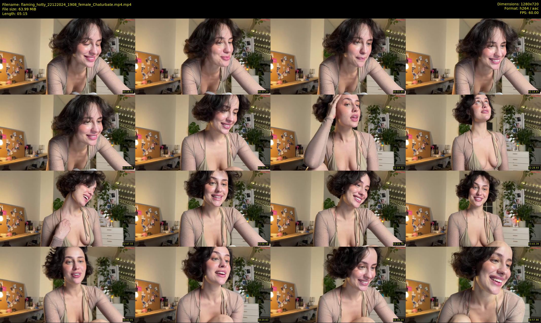 flaming_hotty — 6 minute Chaturbate female cam show recording, 720p, Dec 22, 2024