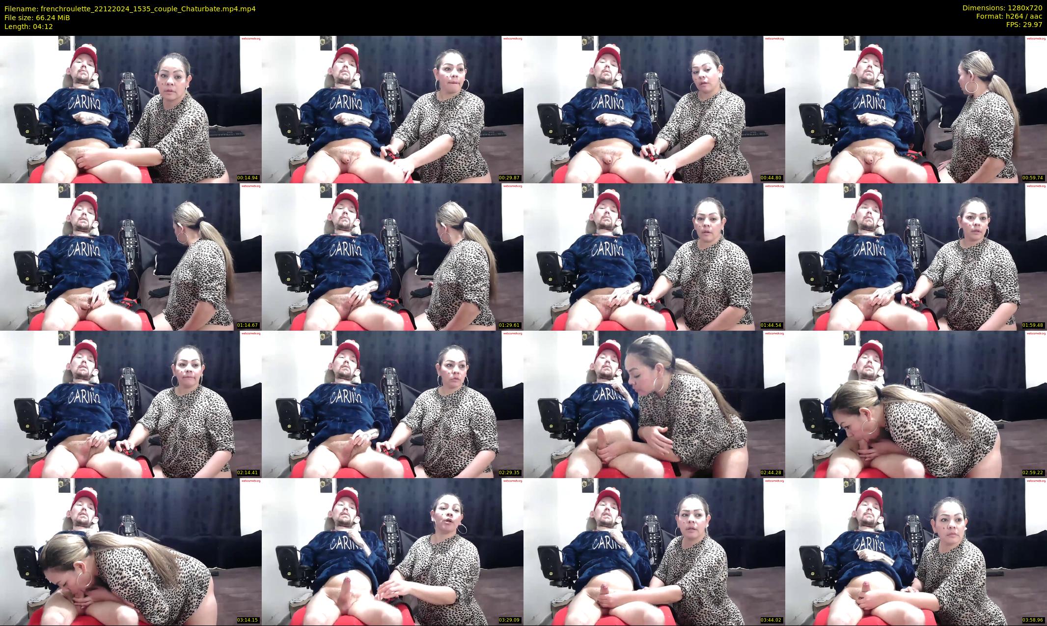 frenchroulette — 5 minute Chaturbate couple cam show recording, 720p, Dec 22, 2024
