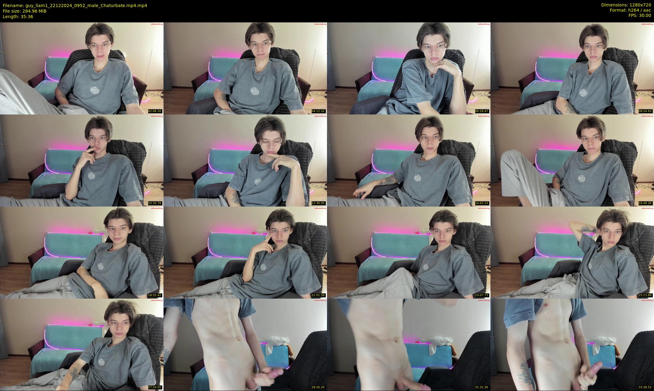 guy_liam1 — 36 minute Chaturbate male cam show recording, 720p, Dec 22, 2024