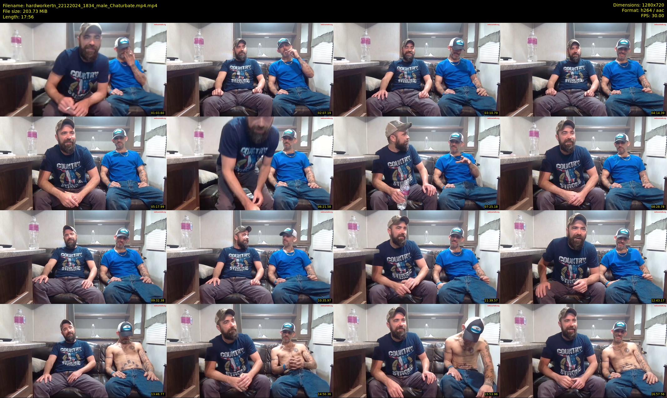 hardworkertn — 18 minute Chaturbate male cam show recording, 720p, Dec 22, 2024