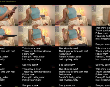 hetty_satar — 7 minute Chaturbate female cam show recording, 720p, Dec 22, 2024