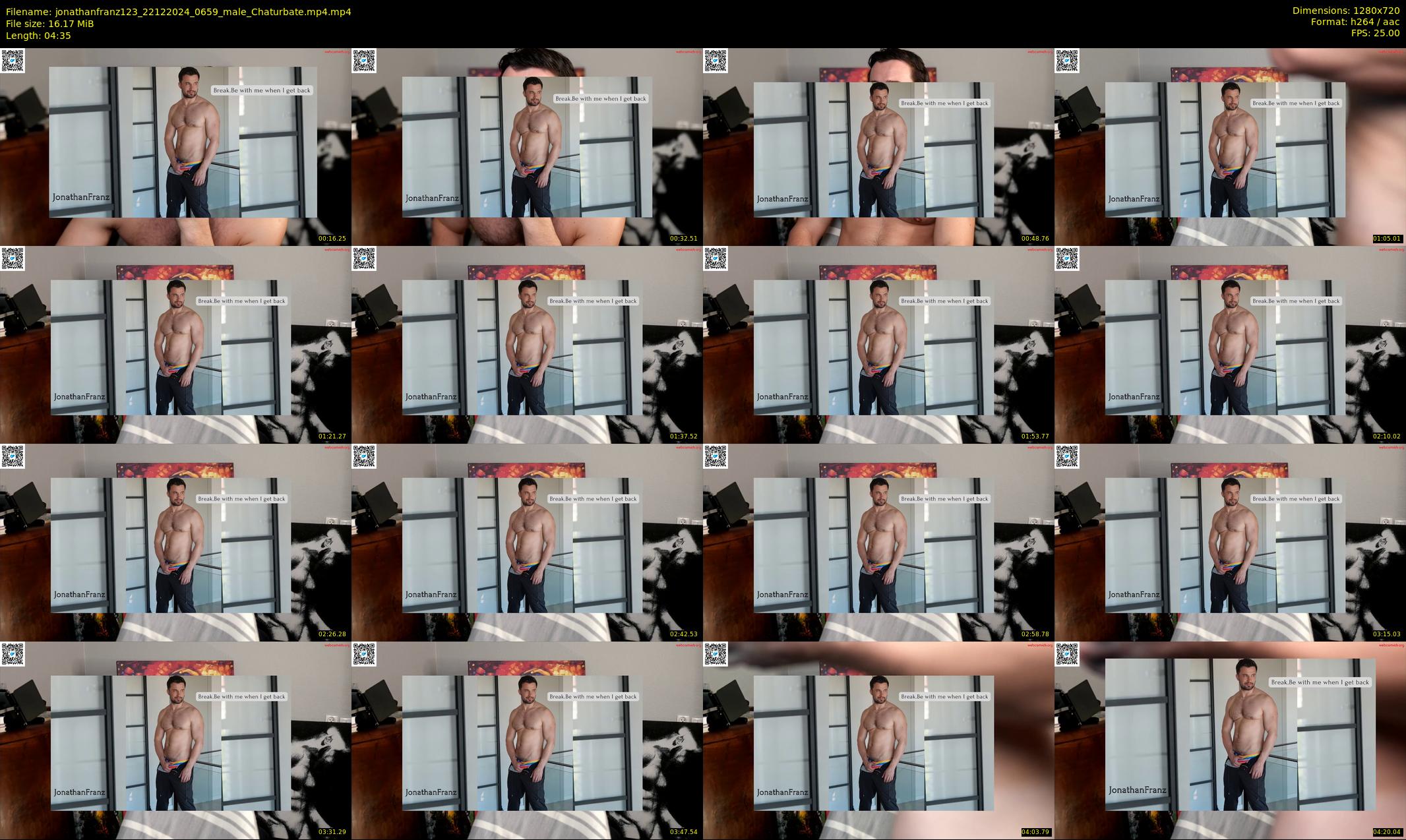 jonathanfranz123 — 5 minute Chaturbate male cam show recording, 720p, Dec 22, 2024