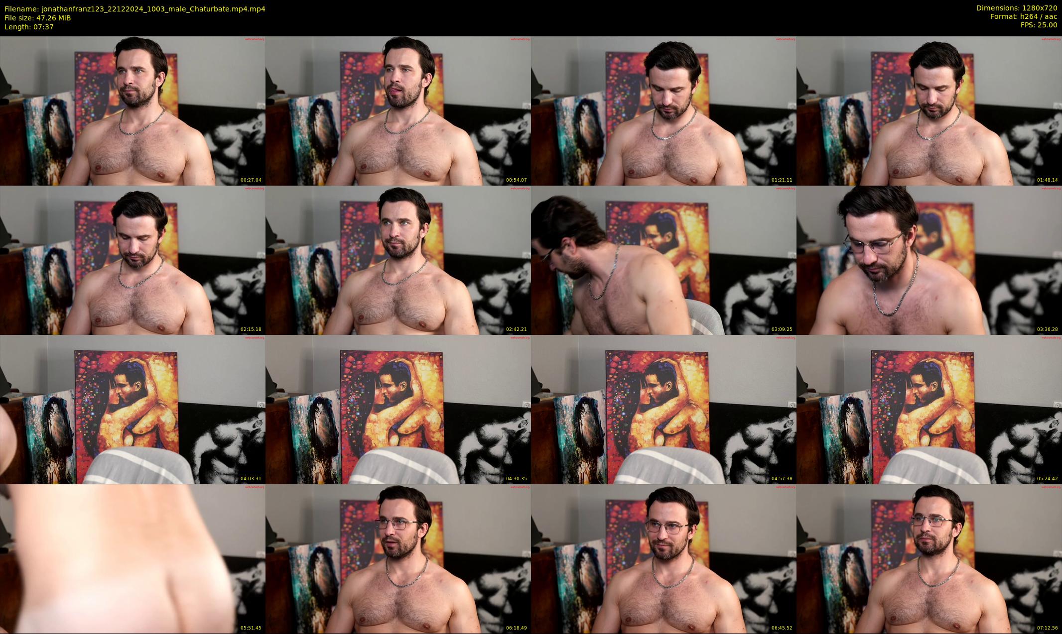 jonathanfranz123 — 8 minute Chaturbate male cam show recording, 720p, Dec 22, 2024