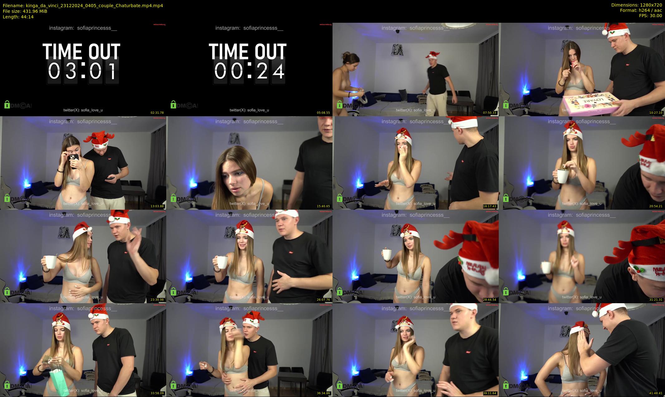kinga_da_vinci — 45 minute Chaturbate couple cam show recording, 720p, Dec 23, 2024