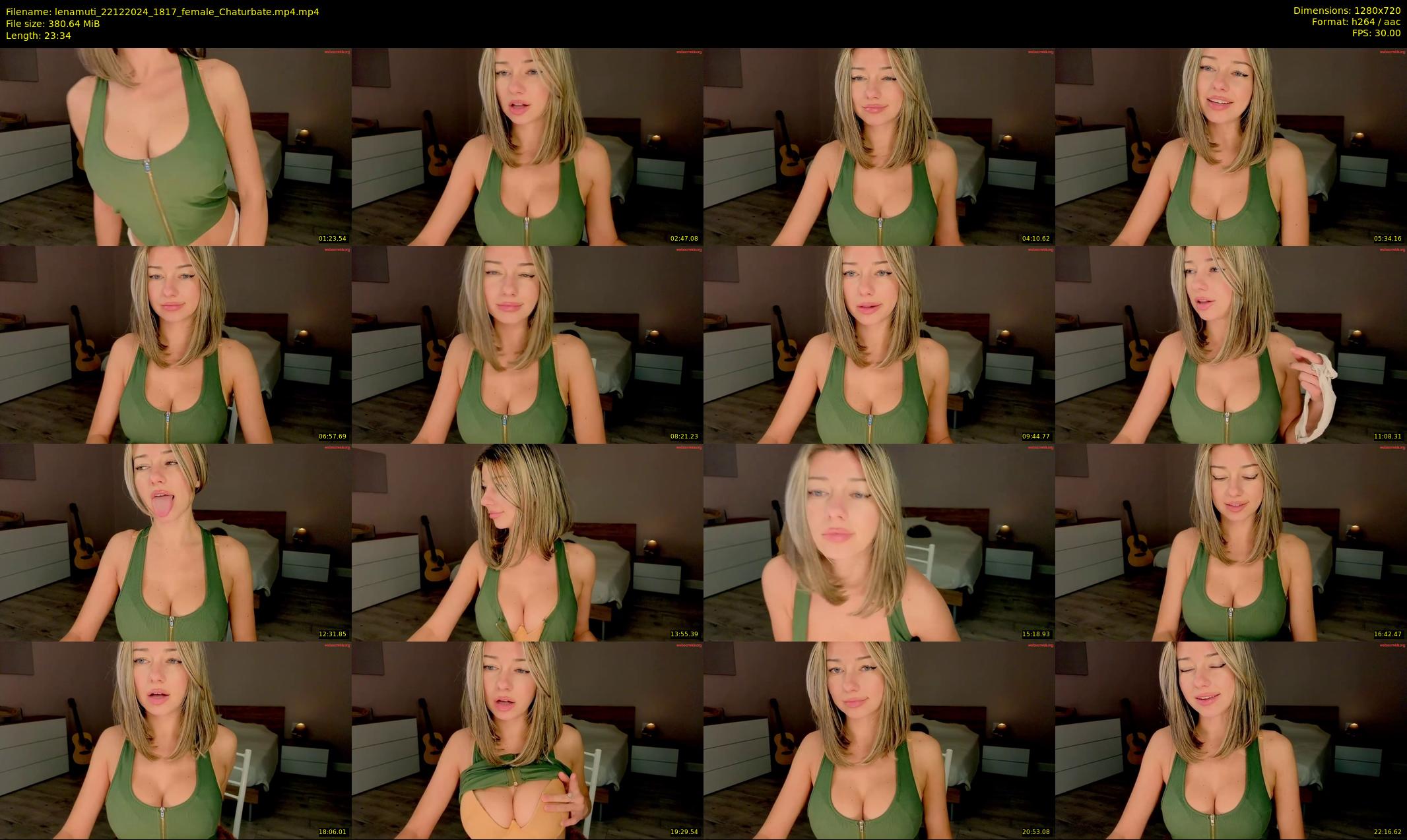 lenamuti — 24 minute Chaturbate female cam show recording, 720p, Dec 22, 2024