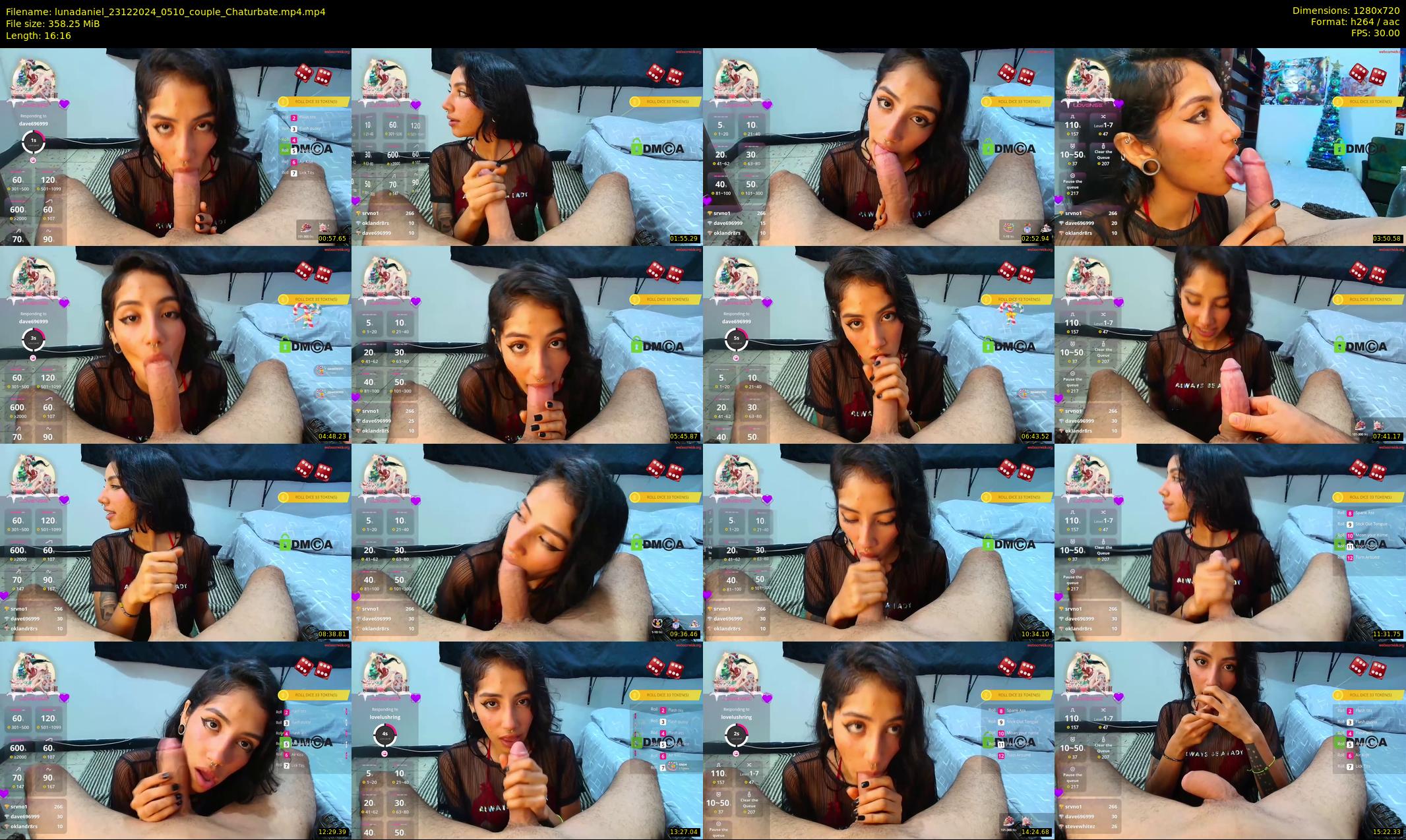 lunadaniel — 17 minute Chaturbate couple cam show recording, 720p, Dec 23, 2024